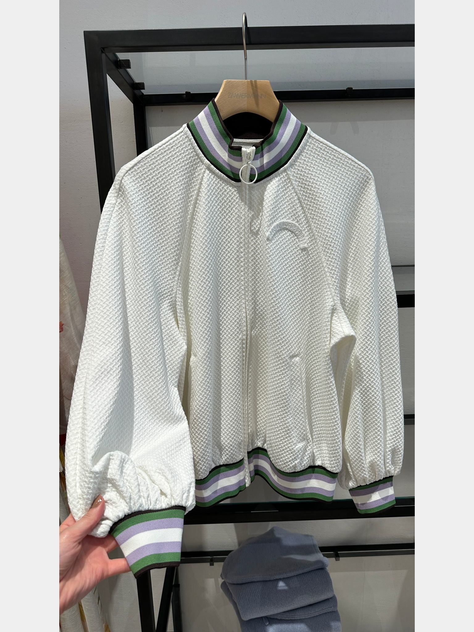 ZIMMERMANN Natura Textured Zip - Up JacketZimmermann