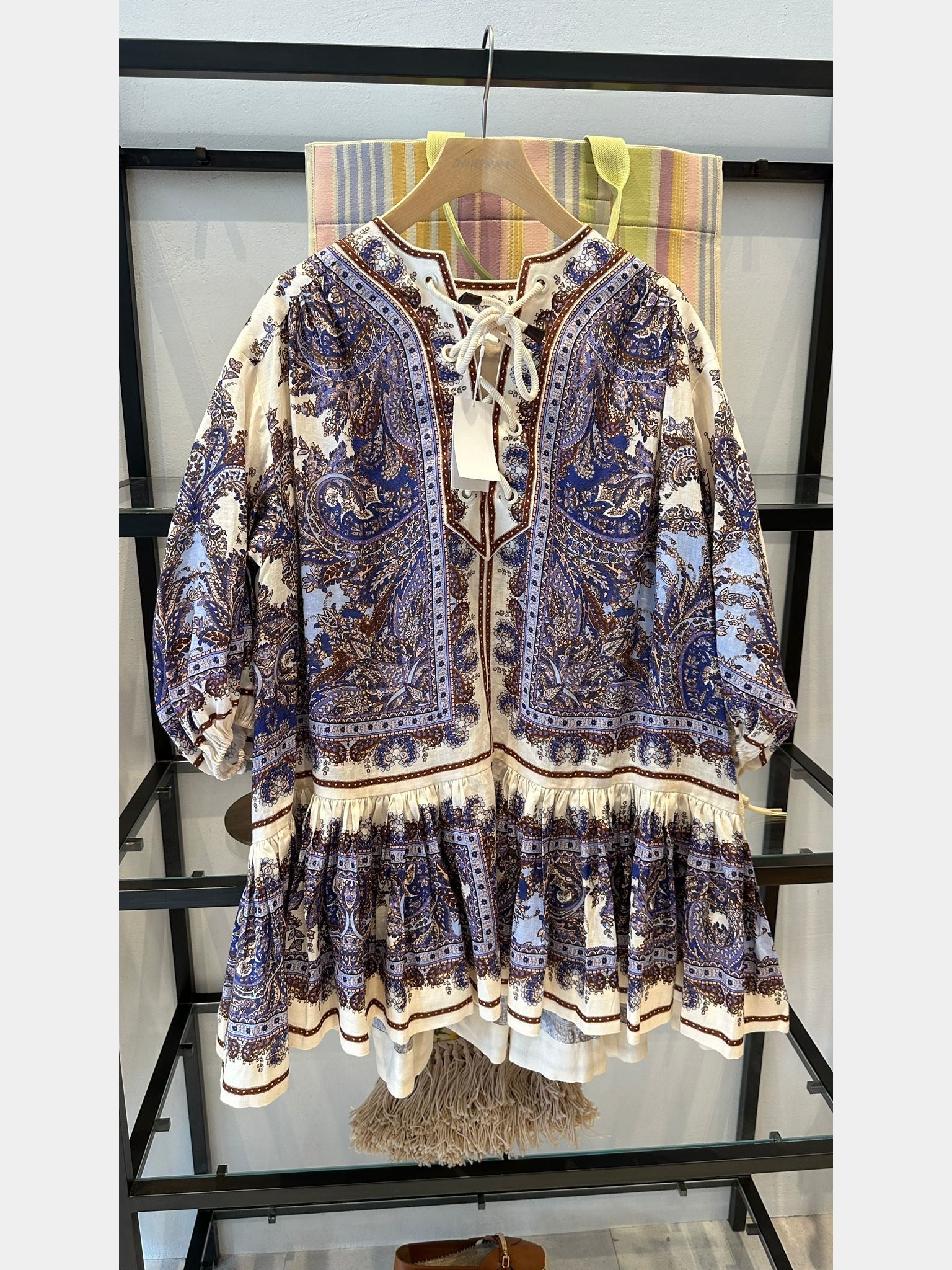 ZIMMERMANN Ottie Eyelet Mini DressZimmermann