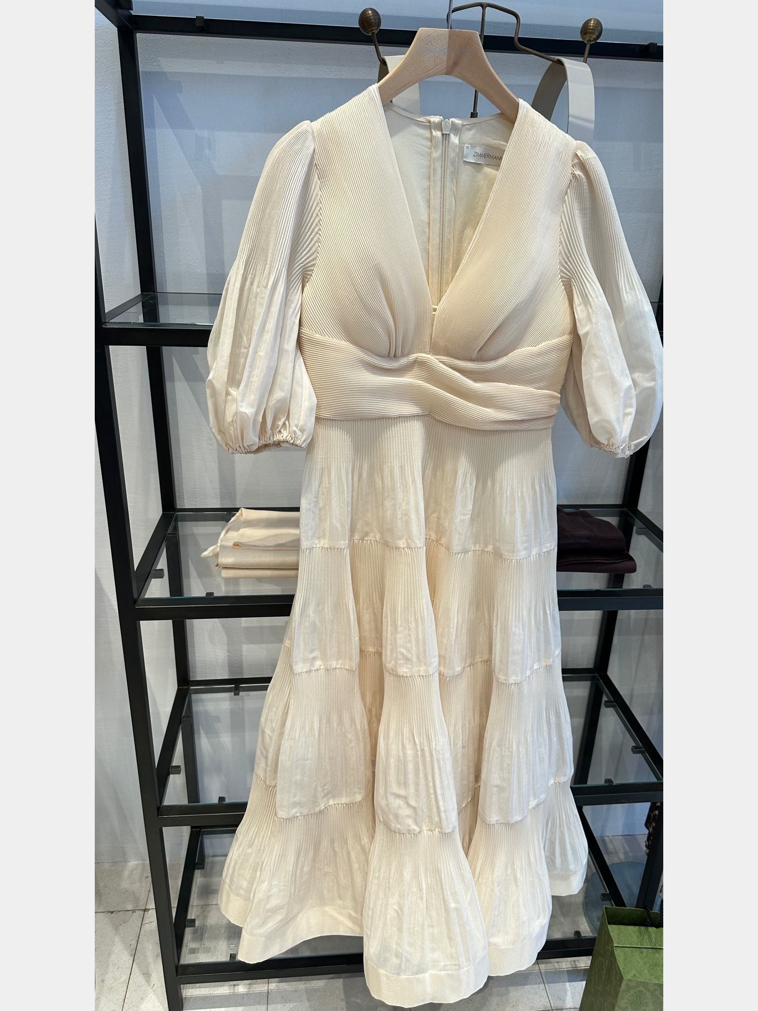 ZIMMERMANN Pleated Midi DressZIMMERMANN