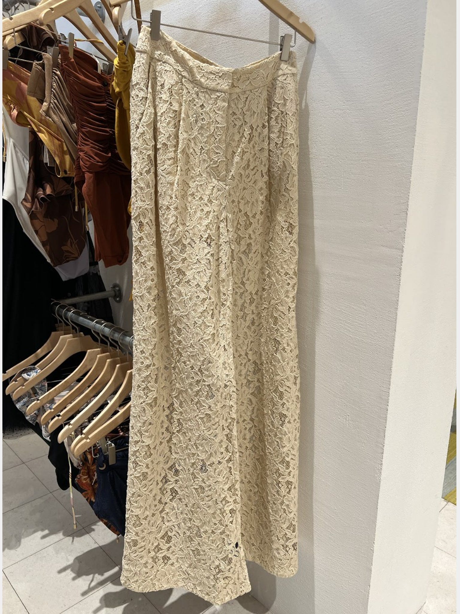 ZIMMERMANN Spodnie Damskie Tea Natura LaceZimmermann