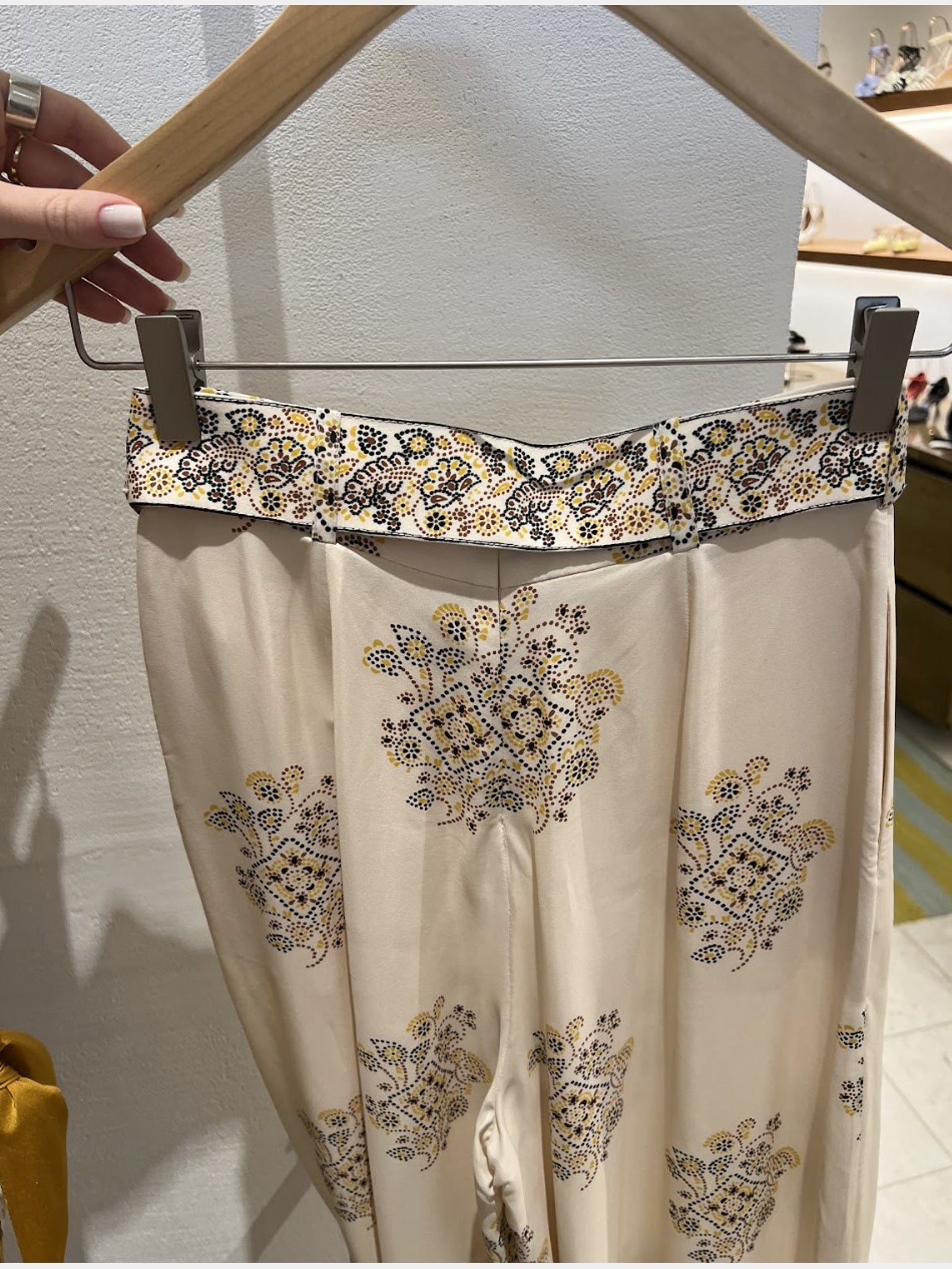 ZIMMERMANN Spodnie Damskie Utility Dot LemonZimmermann