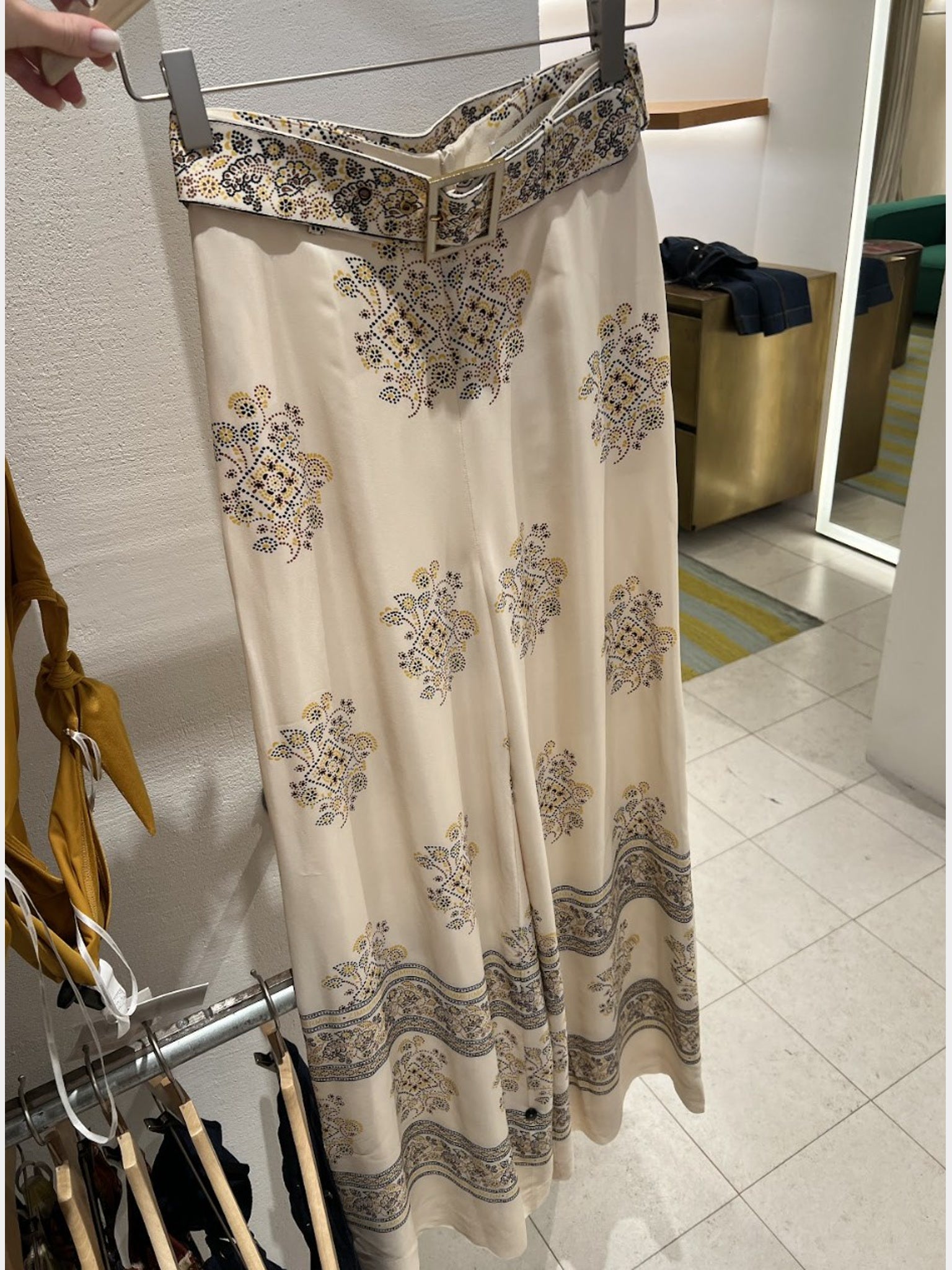 ZIMMERMANN Spodnie Damskie Utility Dot LemonZimmermann