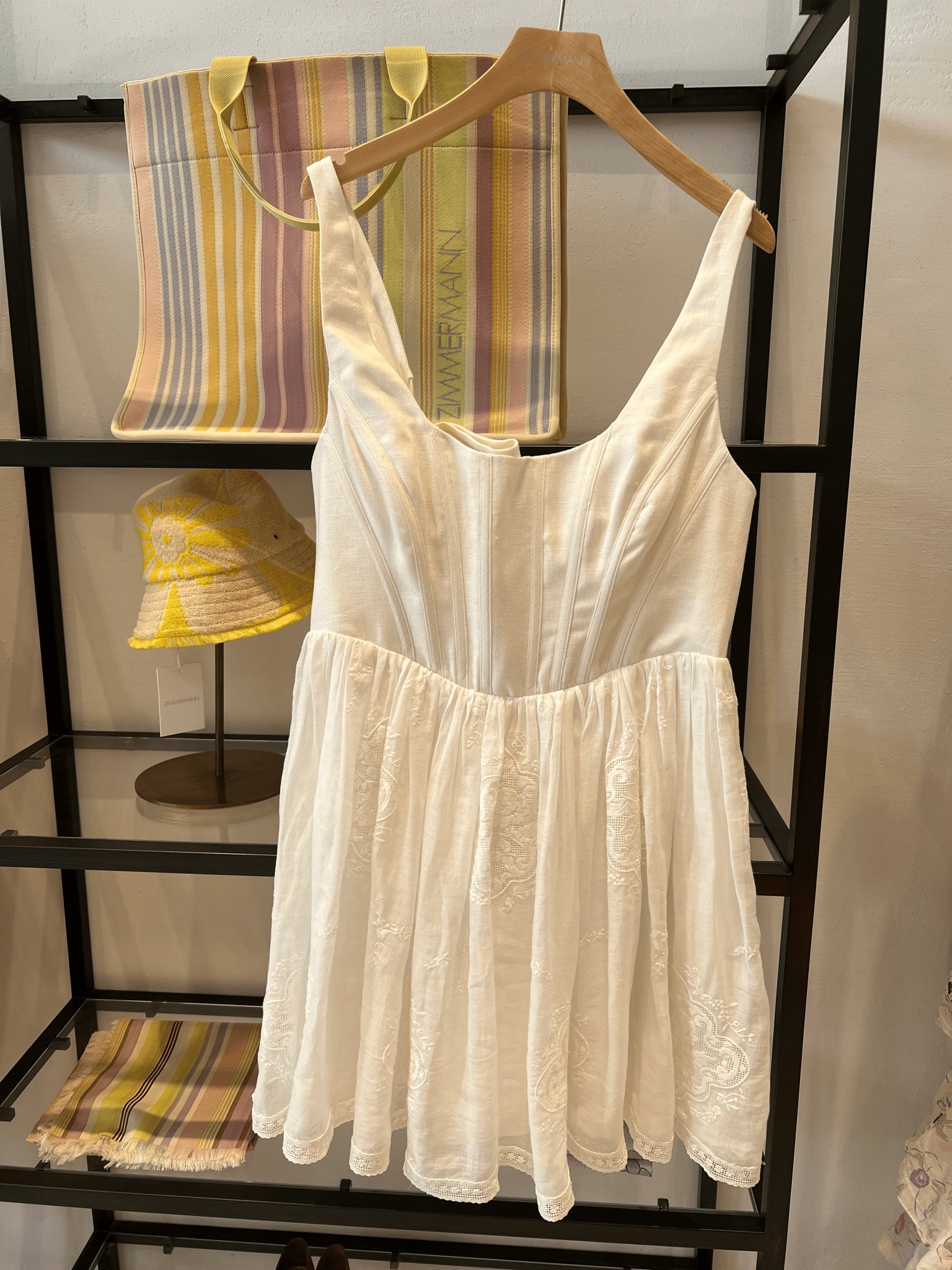 ZIMMERMANN Sukienka Damska Alight Corset Mini DressZimmermann