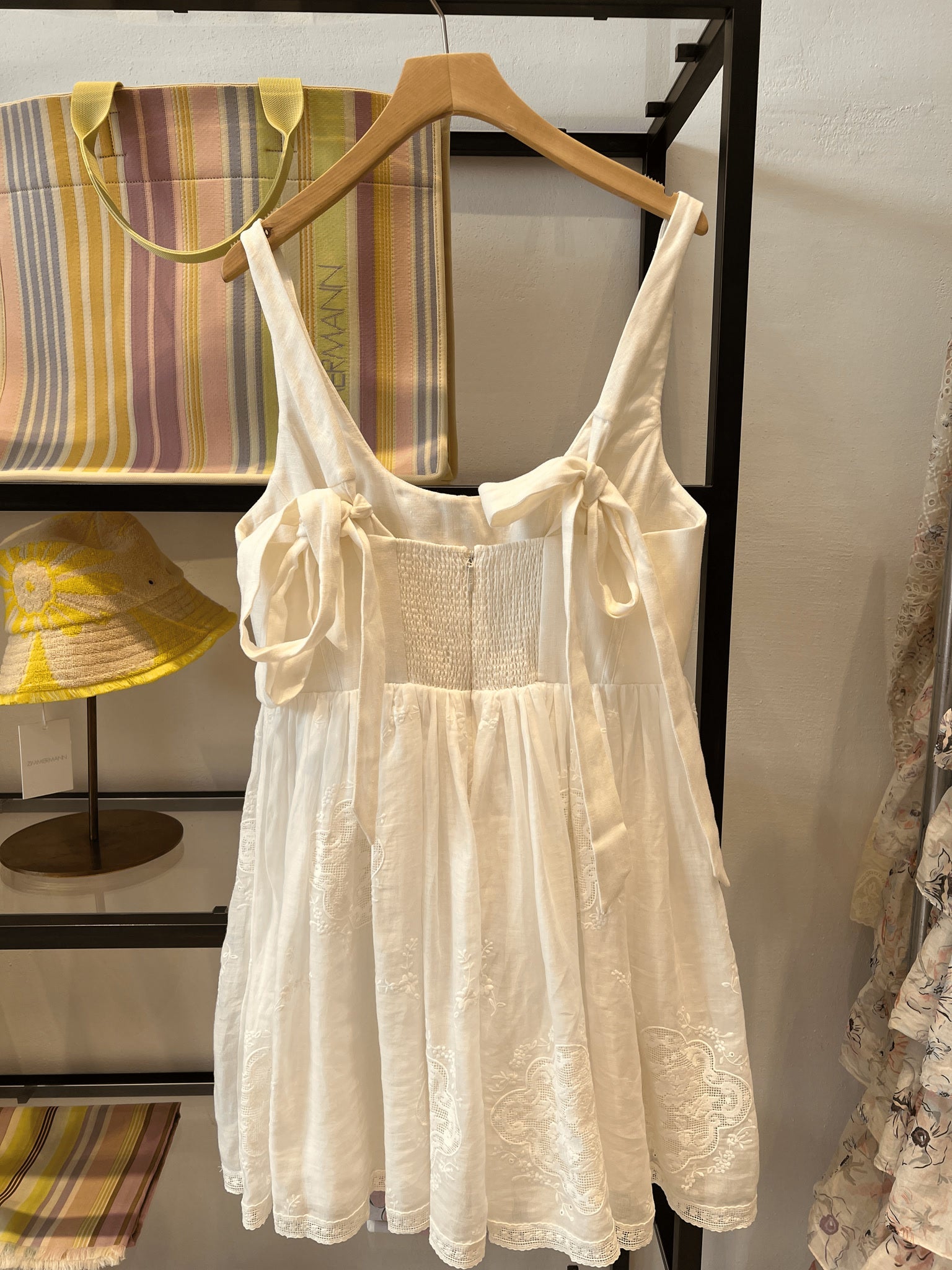 ZIMMERMANN Sukienka Damska Alight Corset Mini DressZimmermann