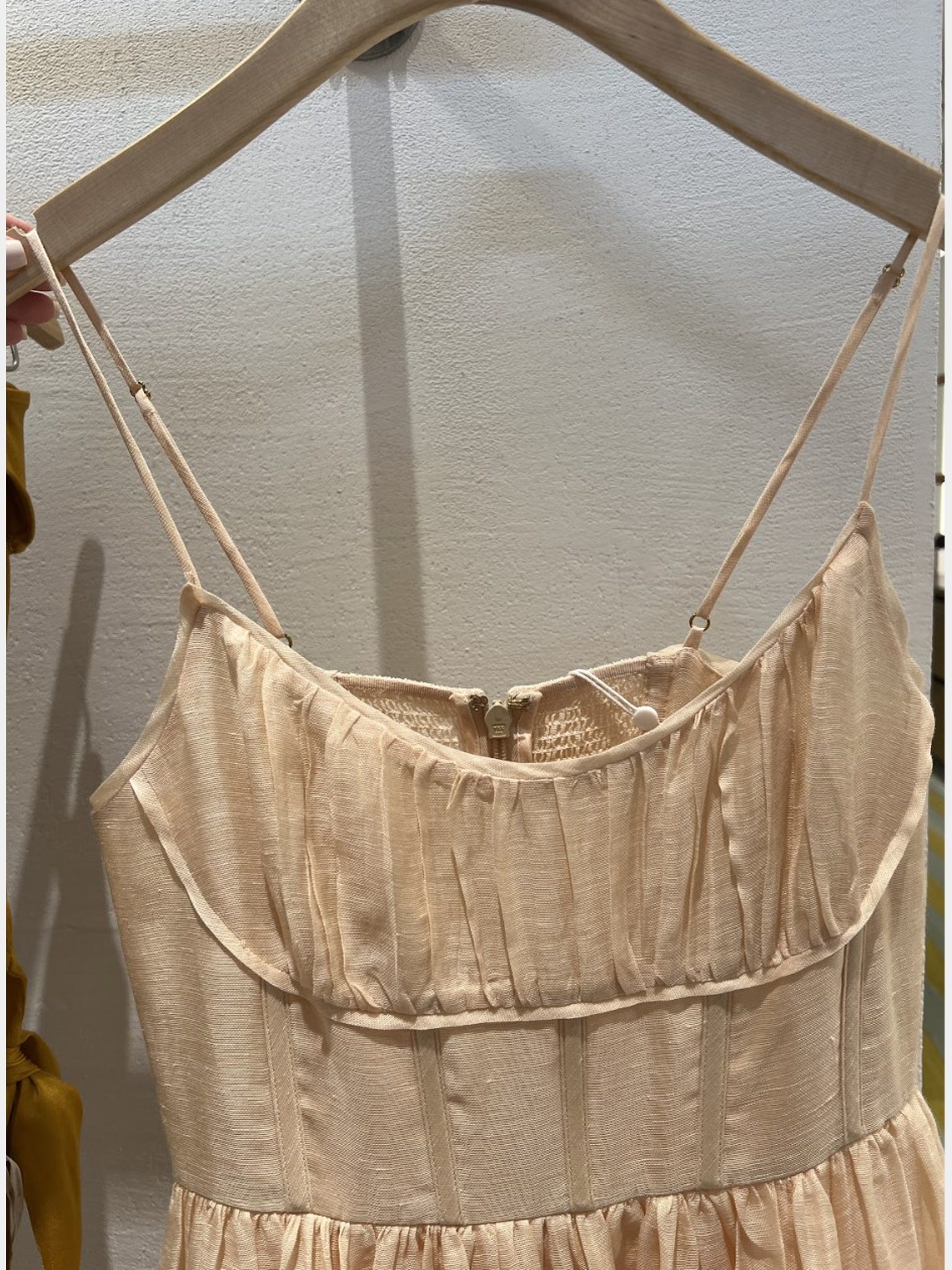 ZIMMERMANN Sukienka Damska Light Peach Jedwabna 9688DS241Zimmermann