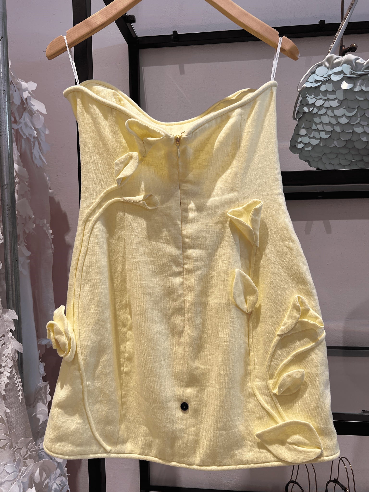 ZIMMERMANN Sukienka Damska Matchmaker Rose Mini Lemon 8804DMATZimmermann