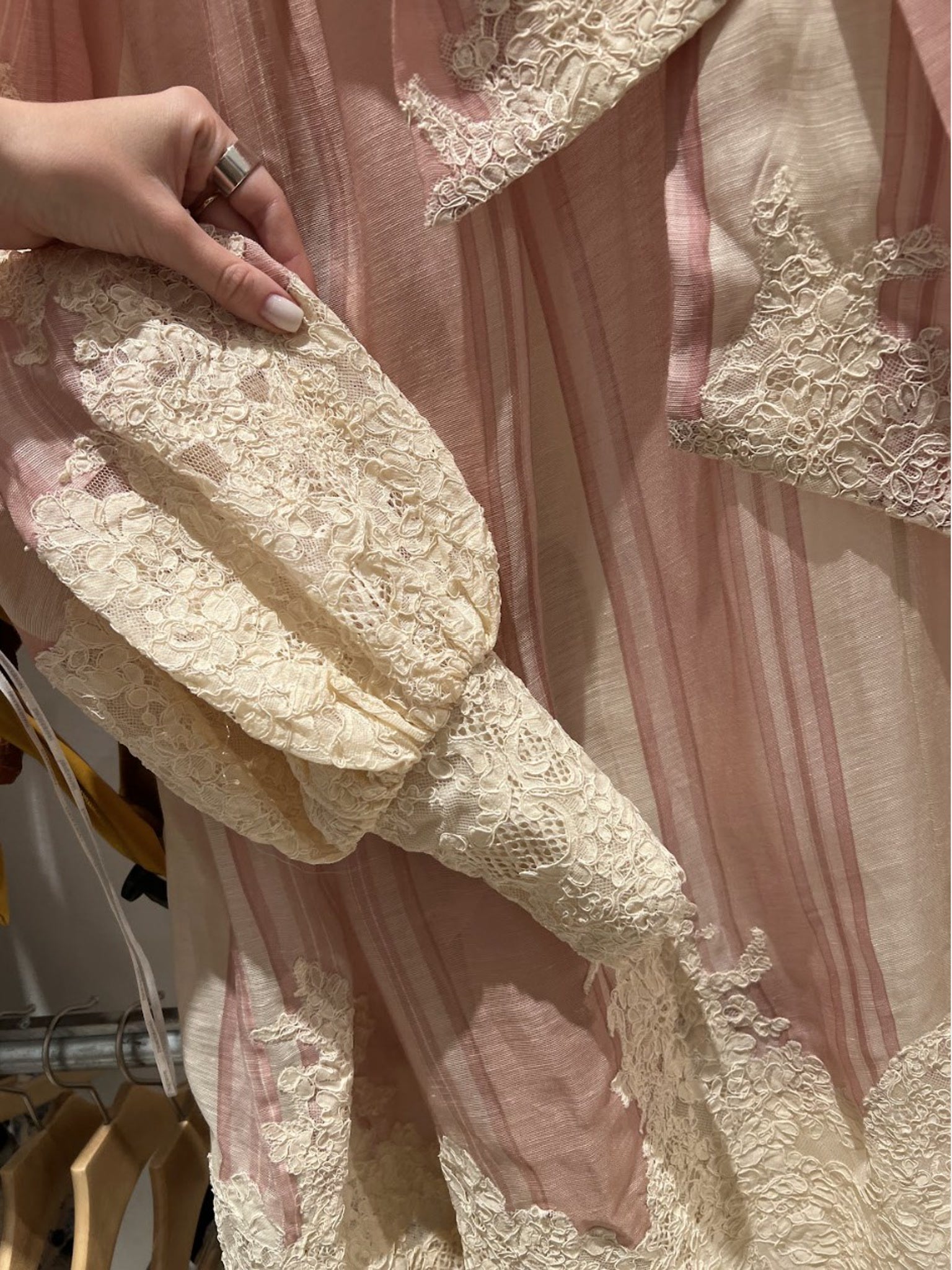 ZIMMERMANN Sukienka Damska Pink/Cream Stripe 8023DS241Zimmermann