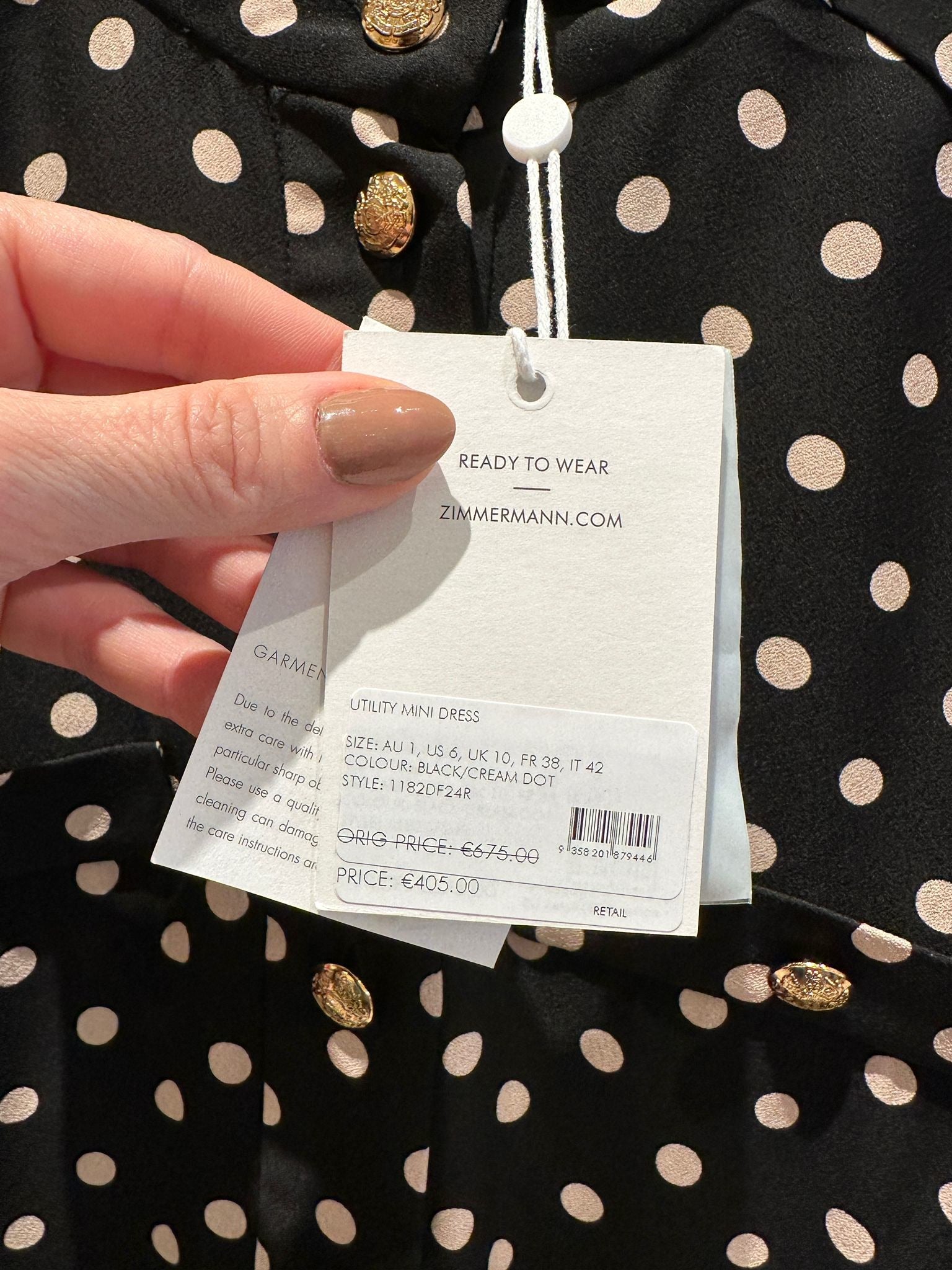 ZIMMERMANN Utility Mini DressZIMMERMANN