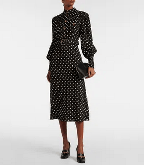 ZIMMERMANN Utility Polka - Dot Midi DressZimmermann