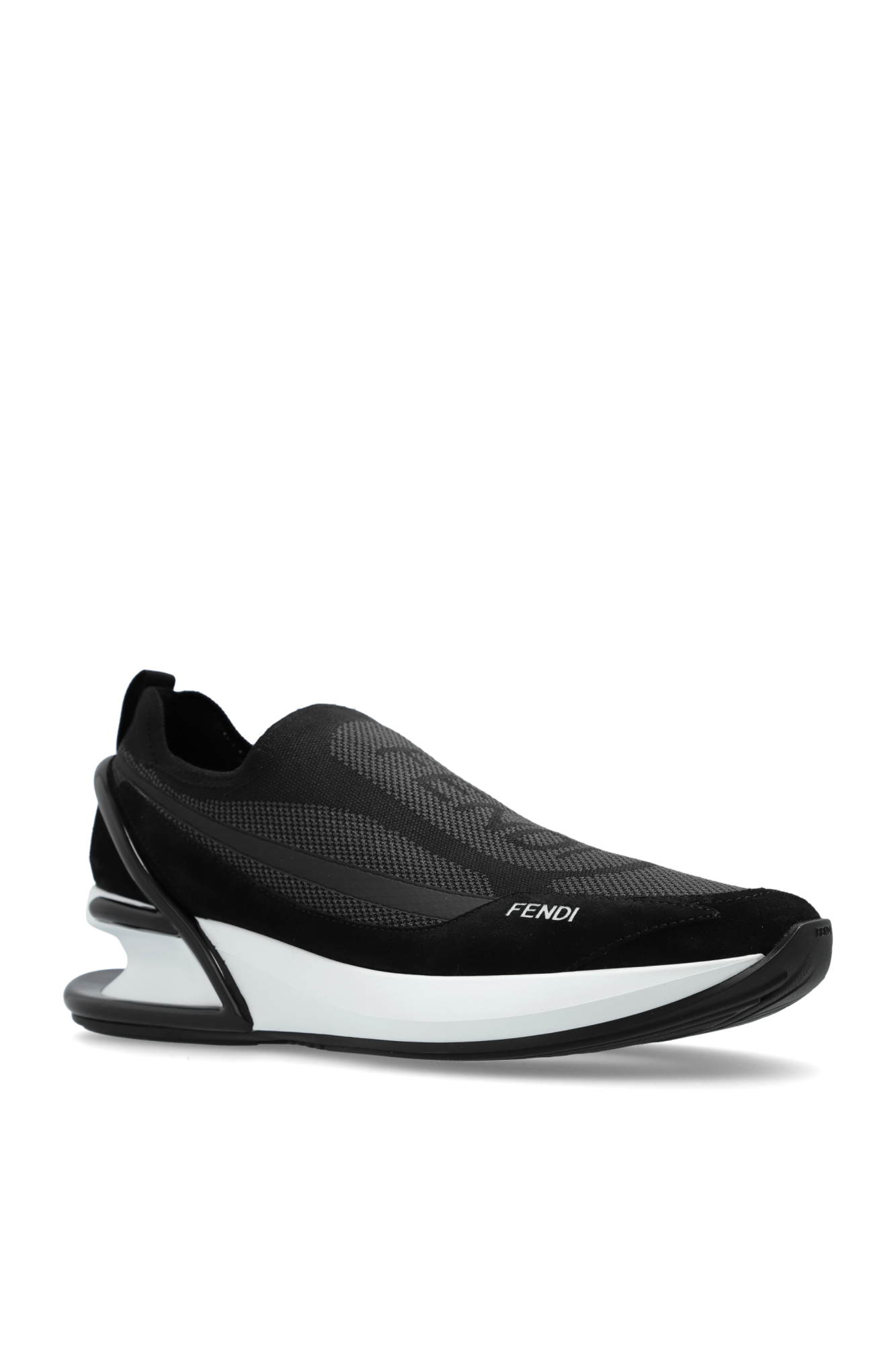 Fendi Schwarze Sportschuhe