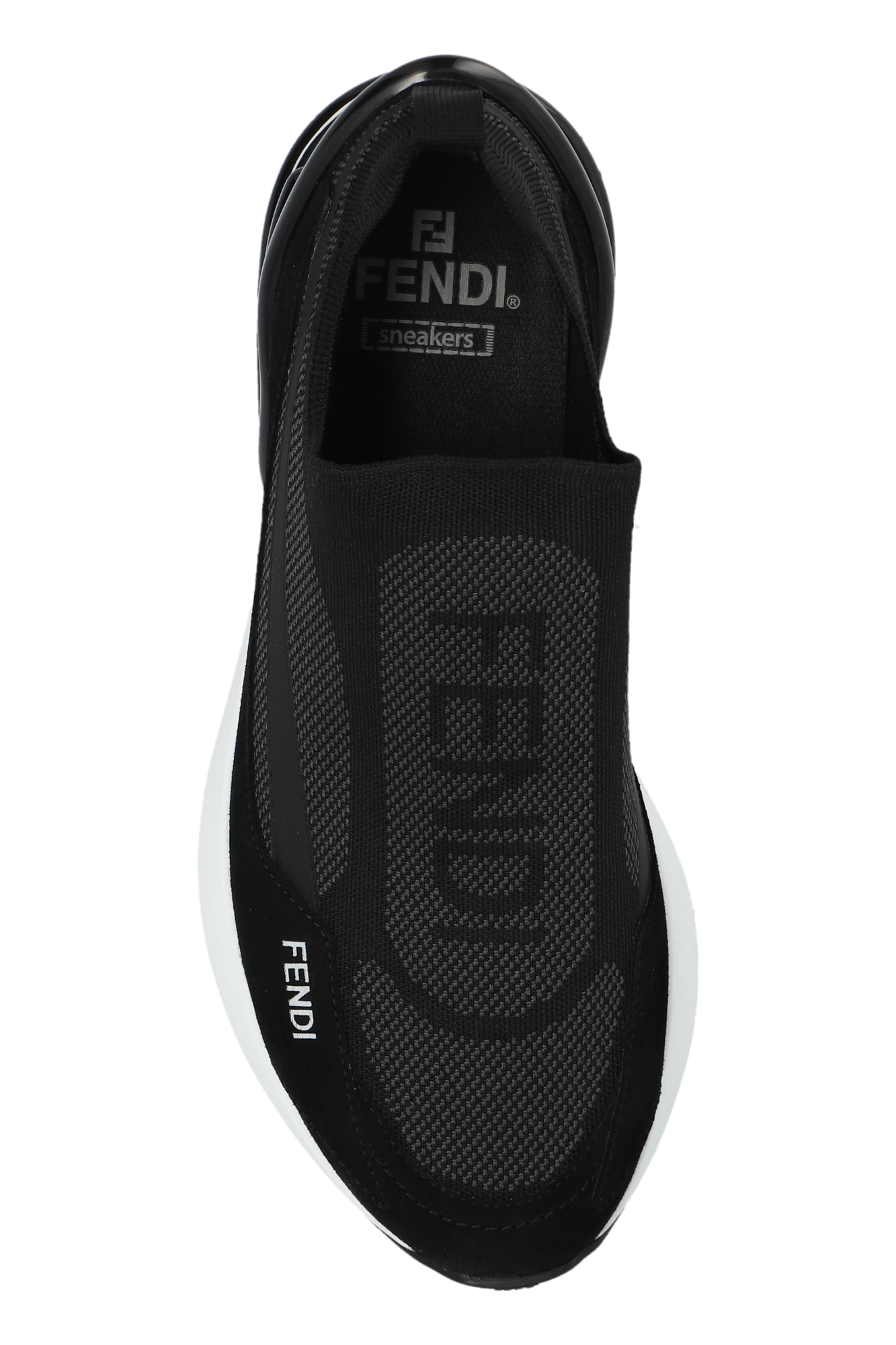 Fendi Schwarze Sportschuhe