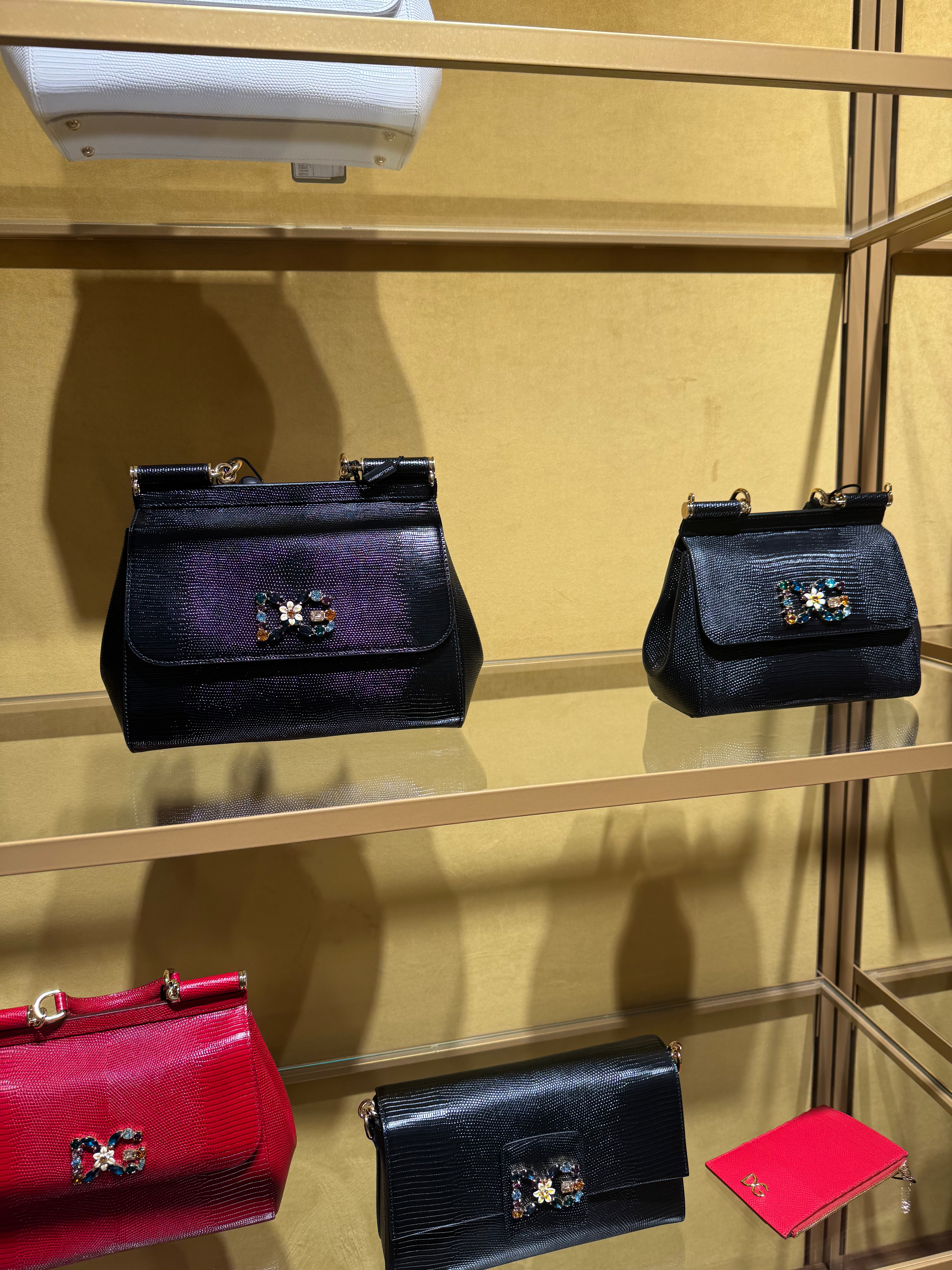 Dolce &amp; Gabbana Red Top Handle Bag