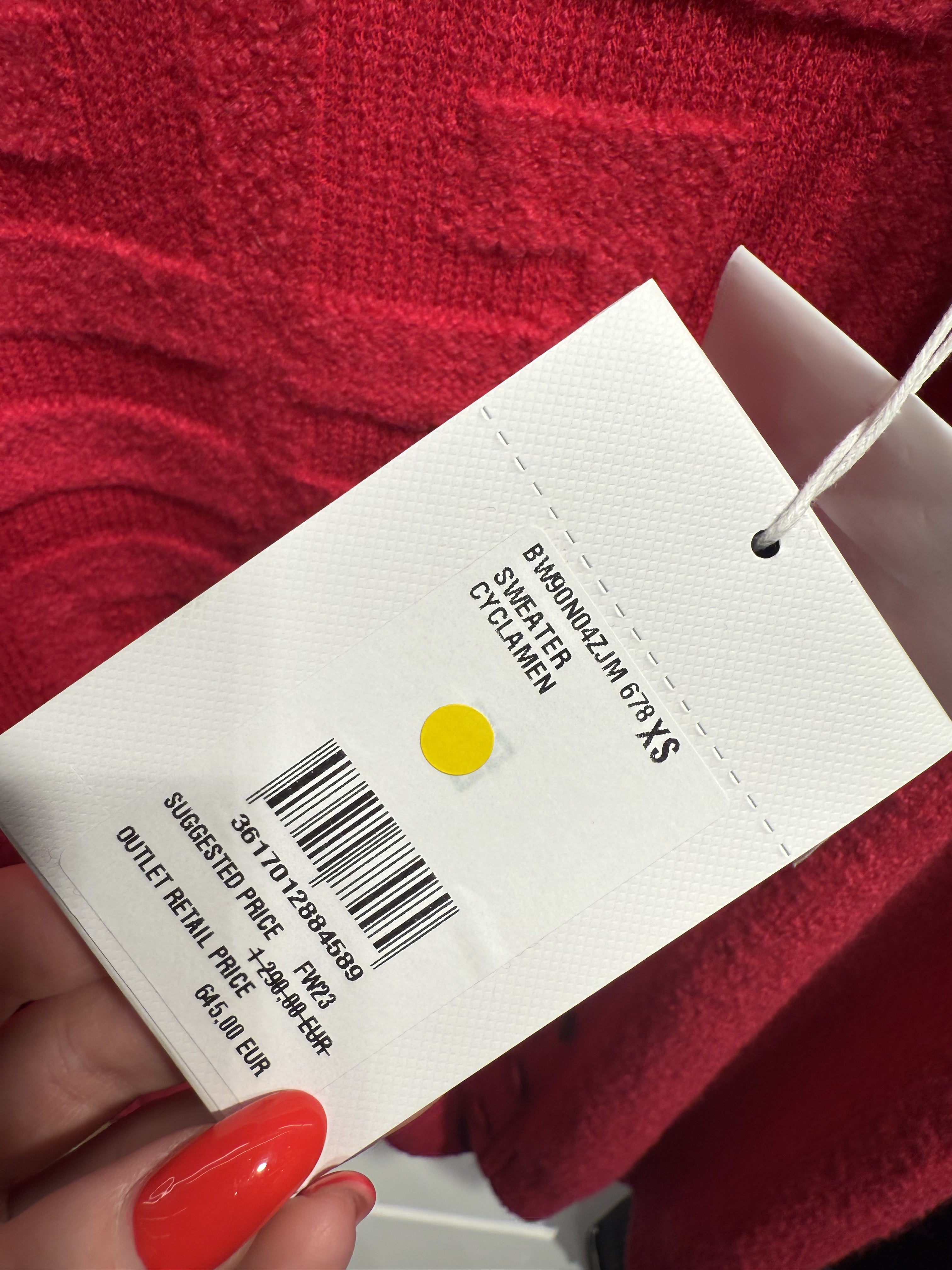 Givenchy Cyclamen Sweater