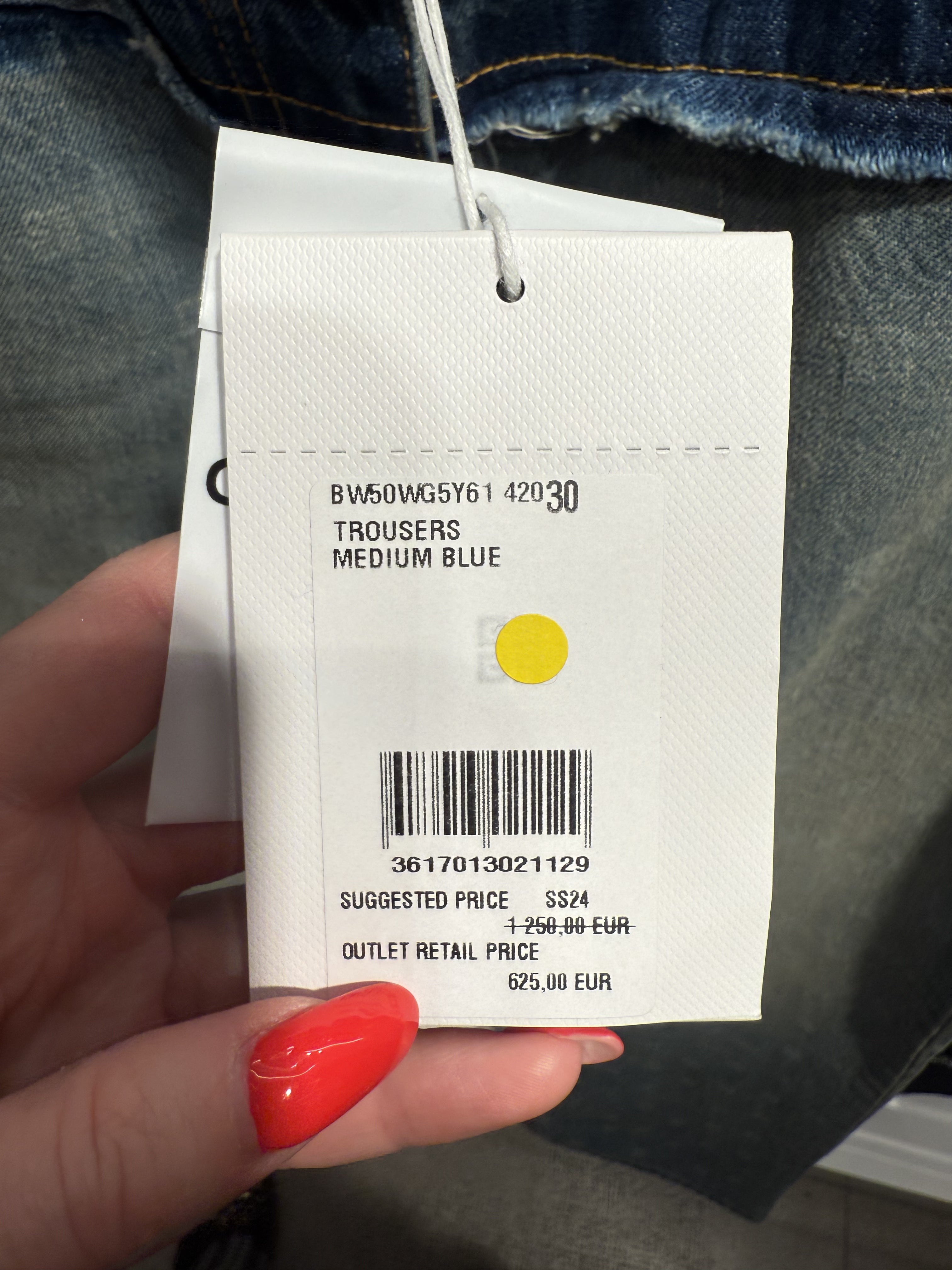 Givenchy Medium Blue Trousers