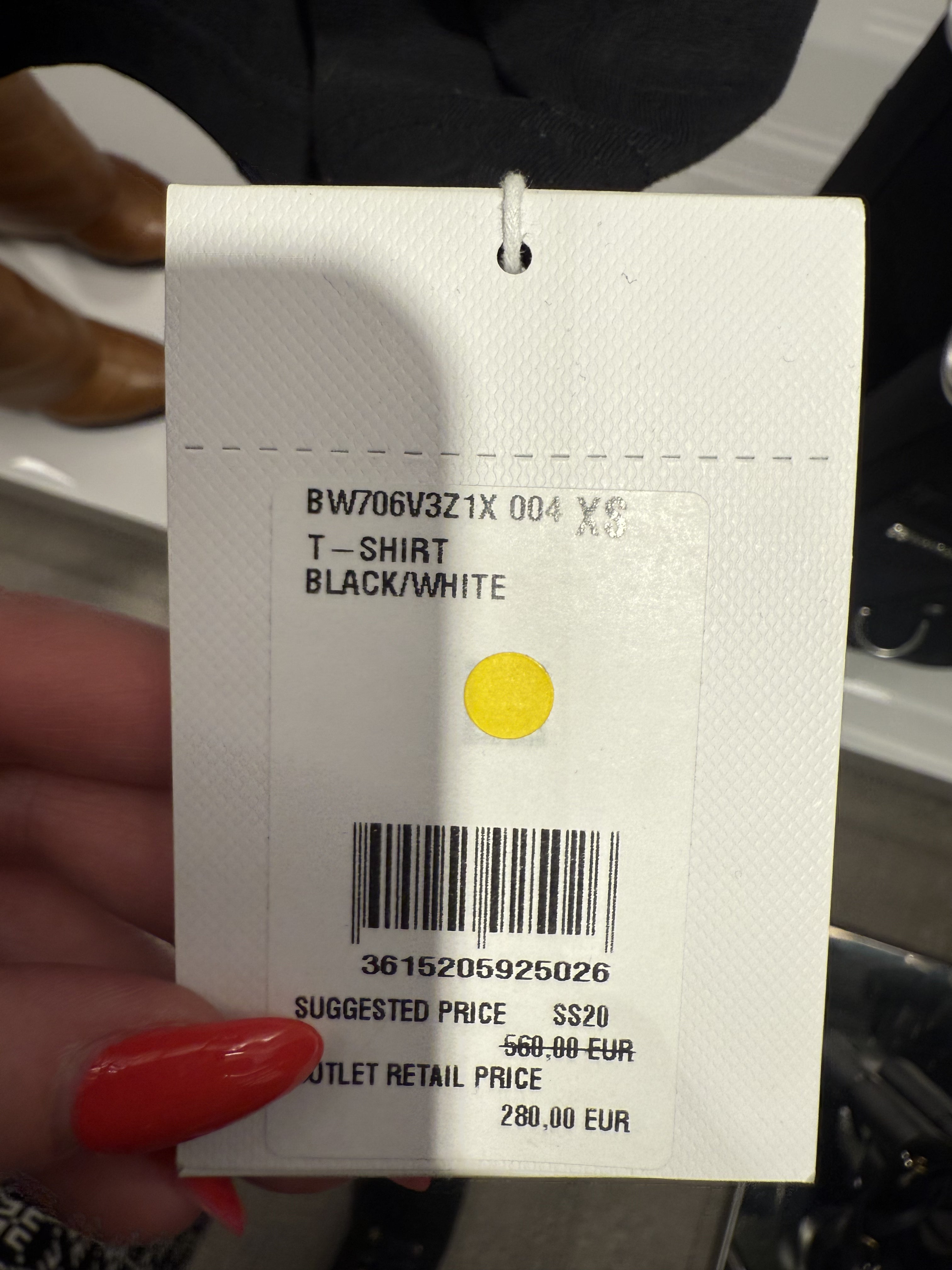Givenchy Black/White T-Shirt