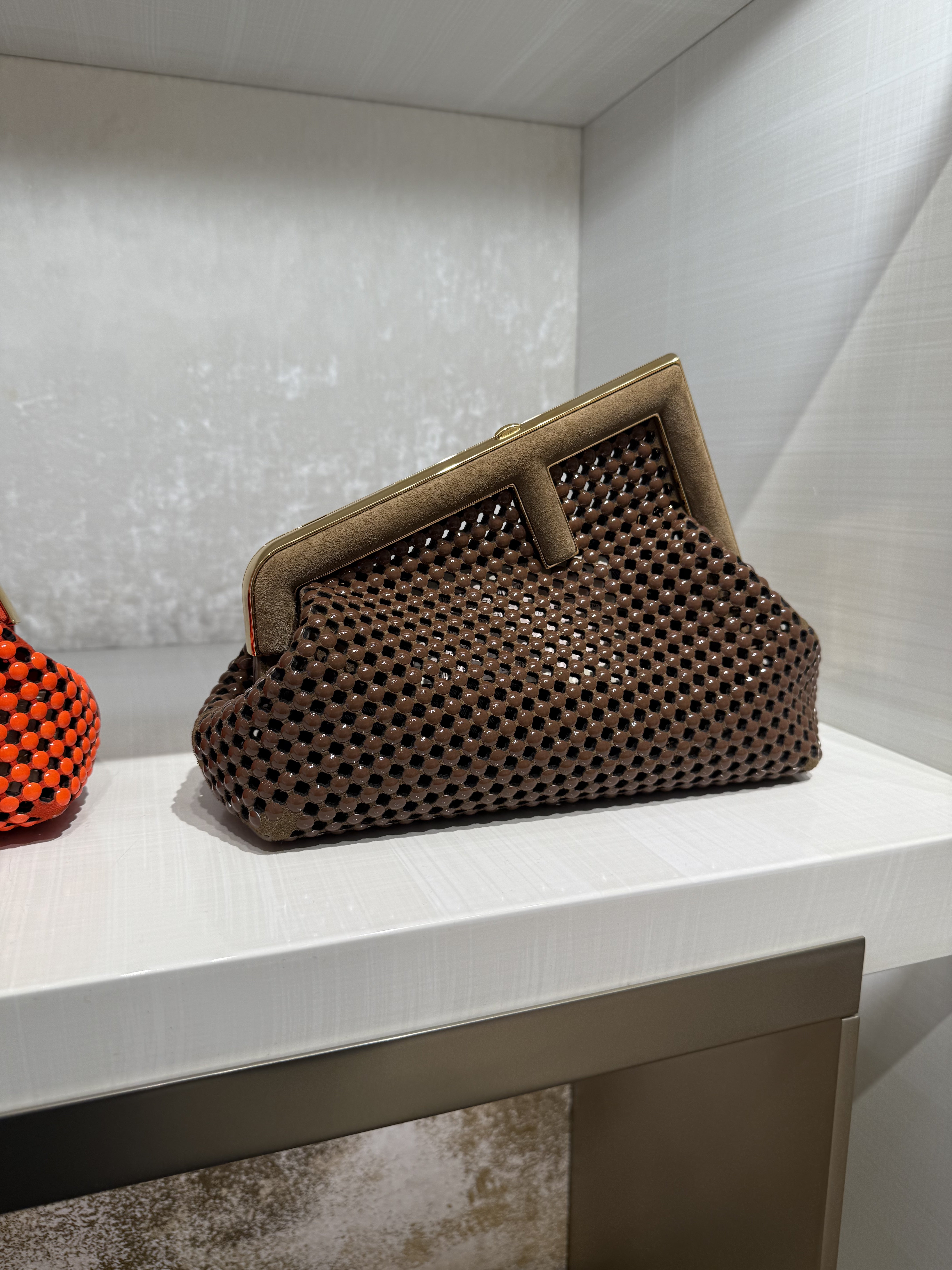 Fendi W. Pochette Bag Fendi First