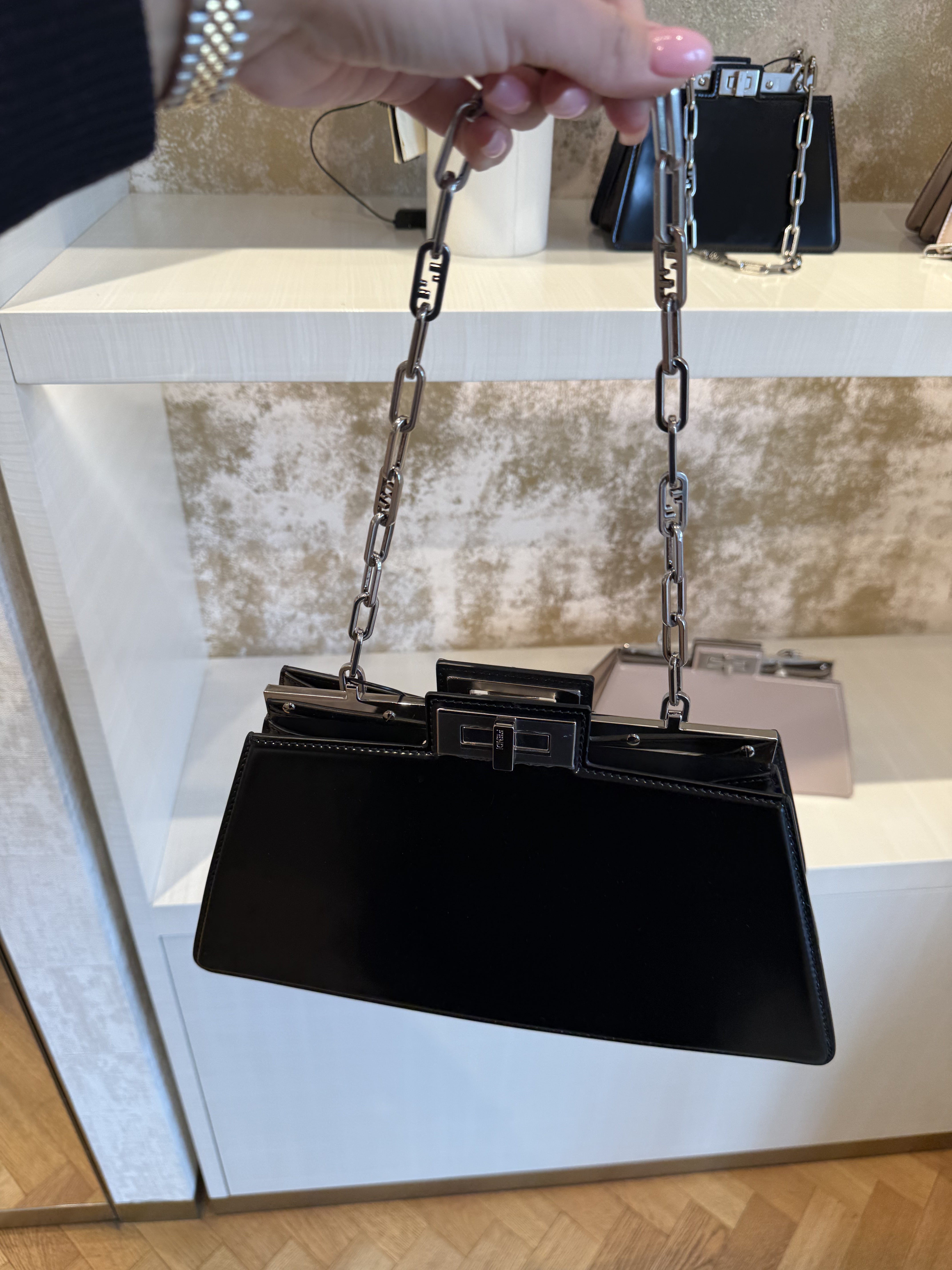 Fendi Peekaboo Top Handle Bag