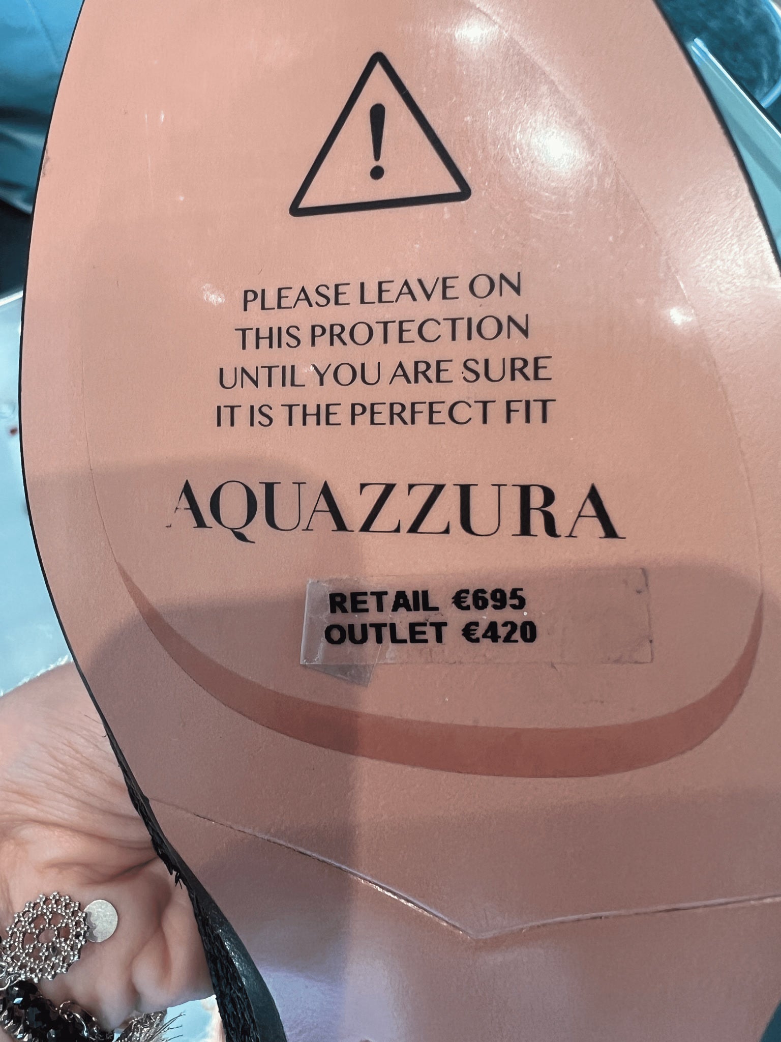 Aquazzura Damskie mokasyny skórzane czarneAquazzura