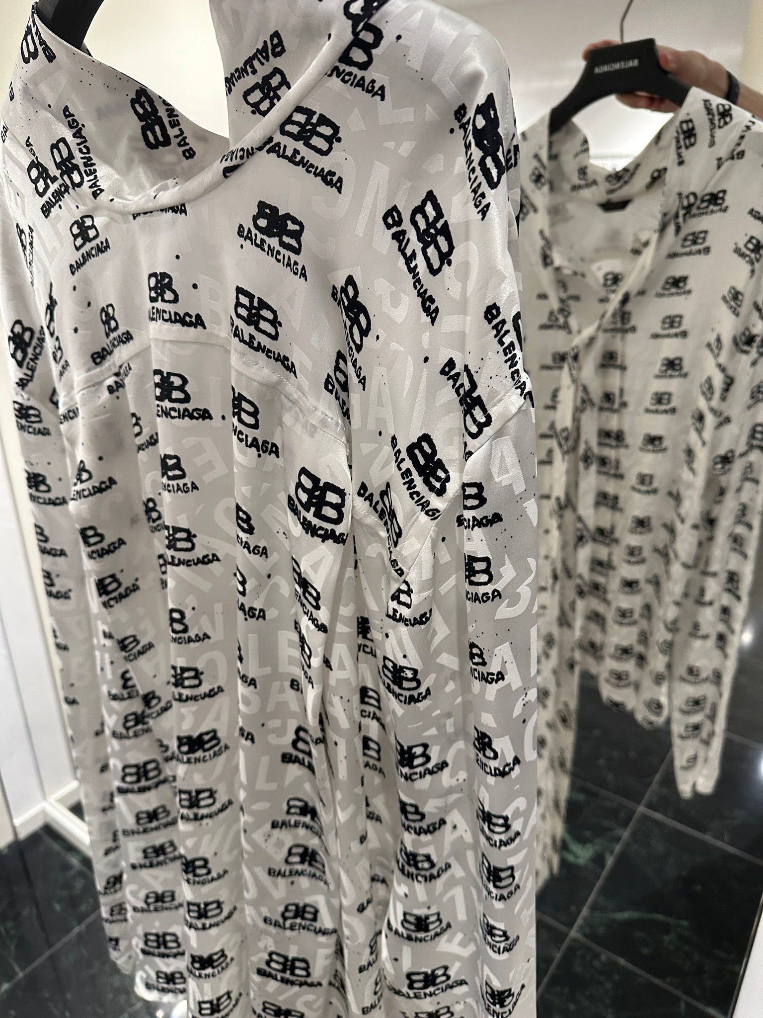 Balenciaga Hand Drawn BB Icon JacquardBalenciaga