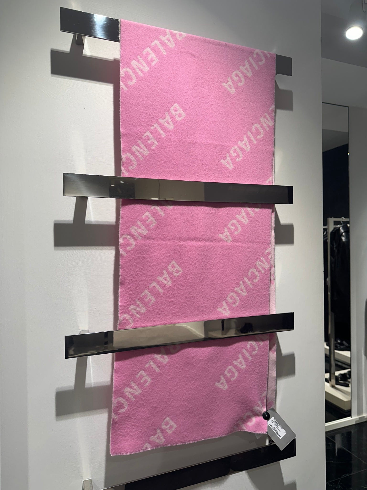 Balenciaga pink ScarfBalenciaga