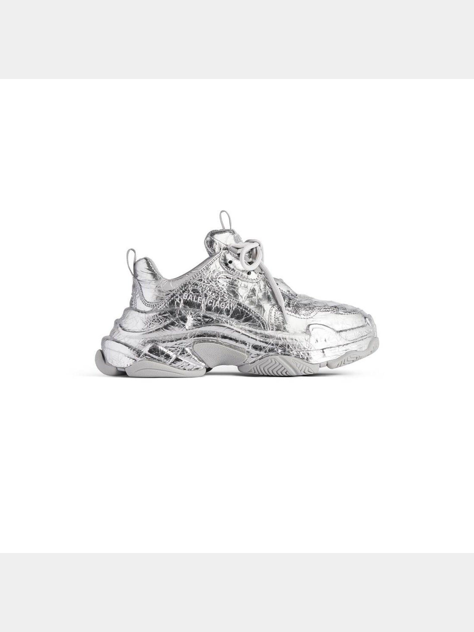 Balenciaga Triple S Sneakers srebrneBalenciaga