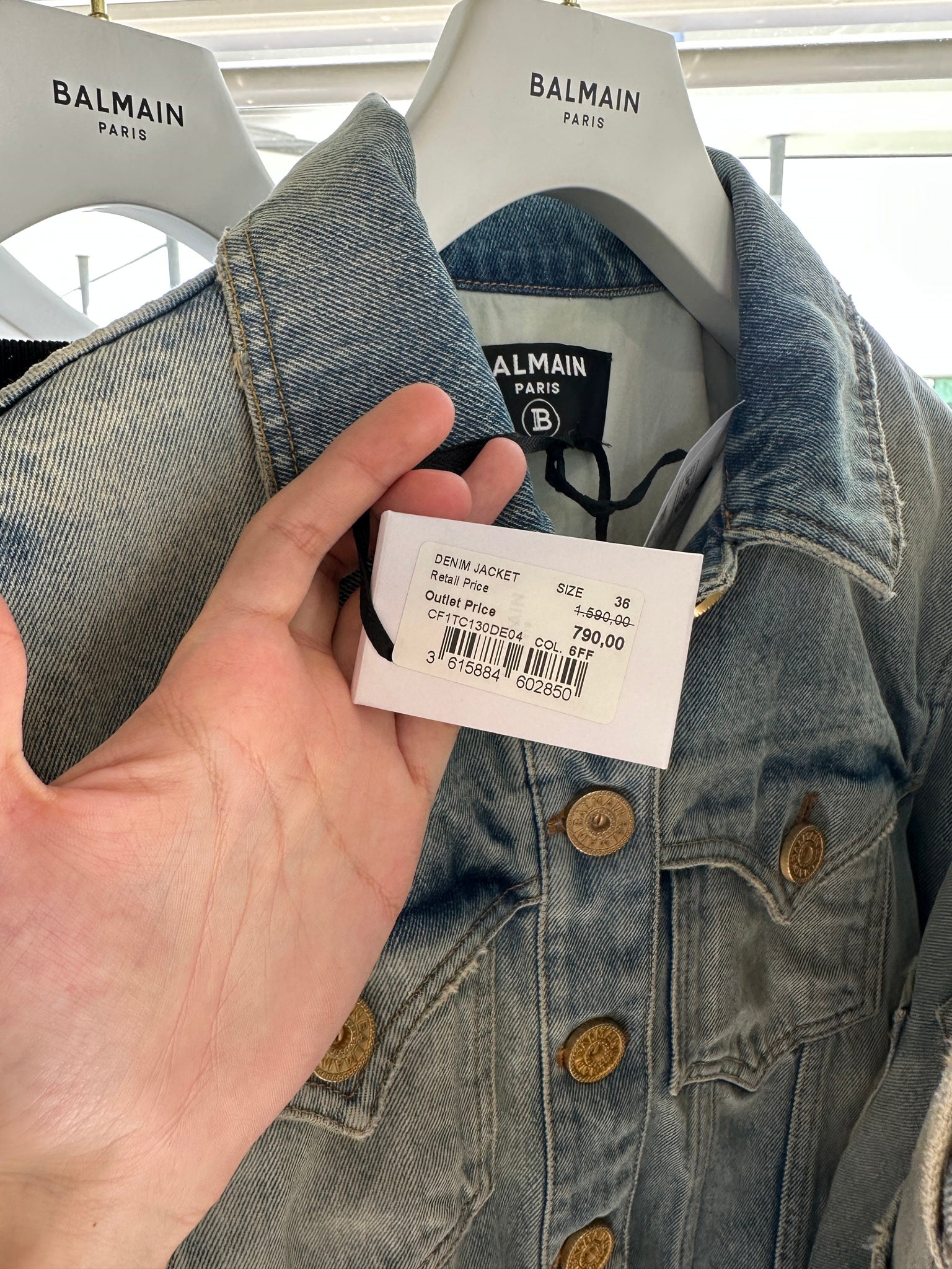 Balmain Denim JacketBalmain
