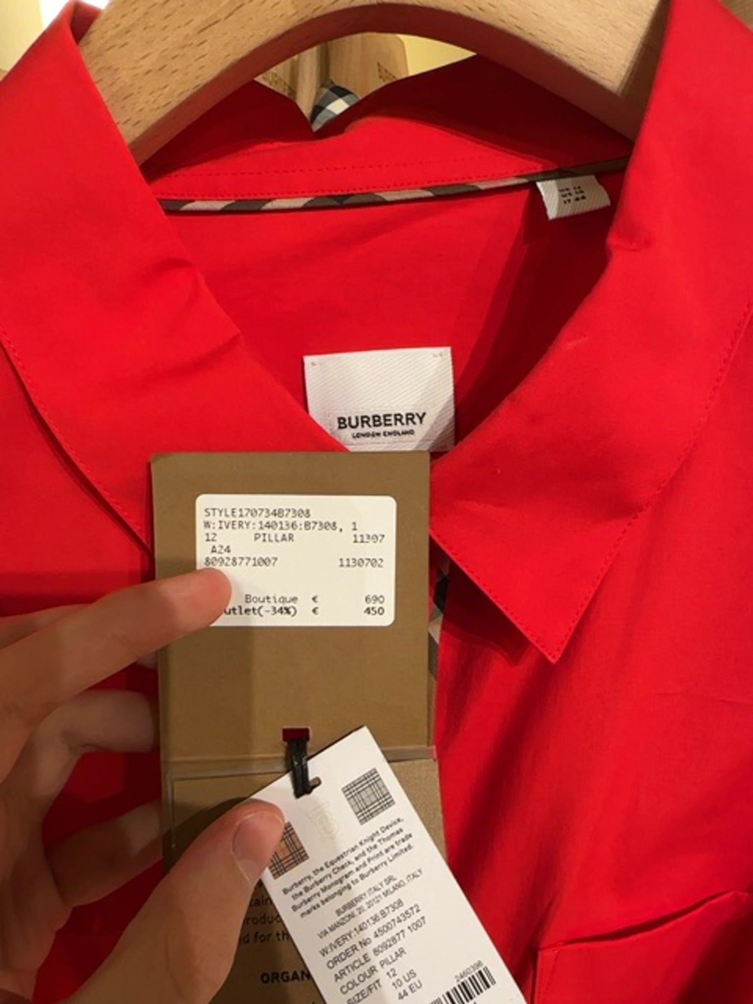 Burberry PillarBurberry
