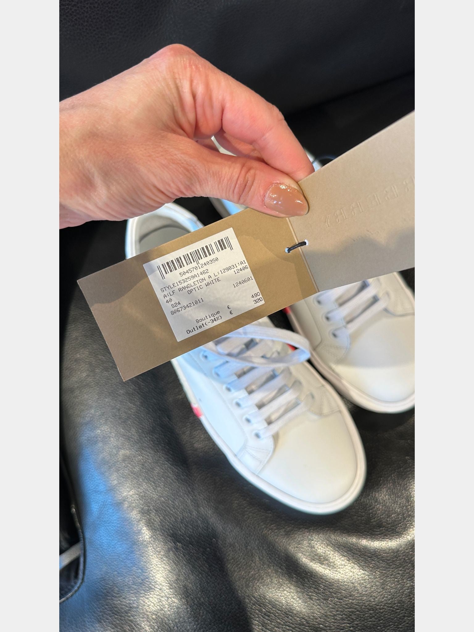 Burberry RANGLETON Sneakers whiteBurberry