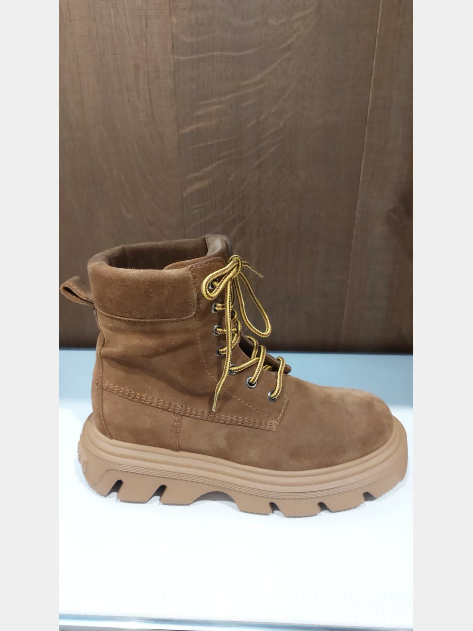 Casadei Brown Chunky Platform BootsCasadei