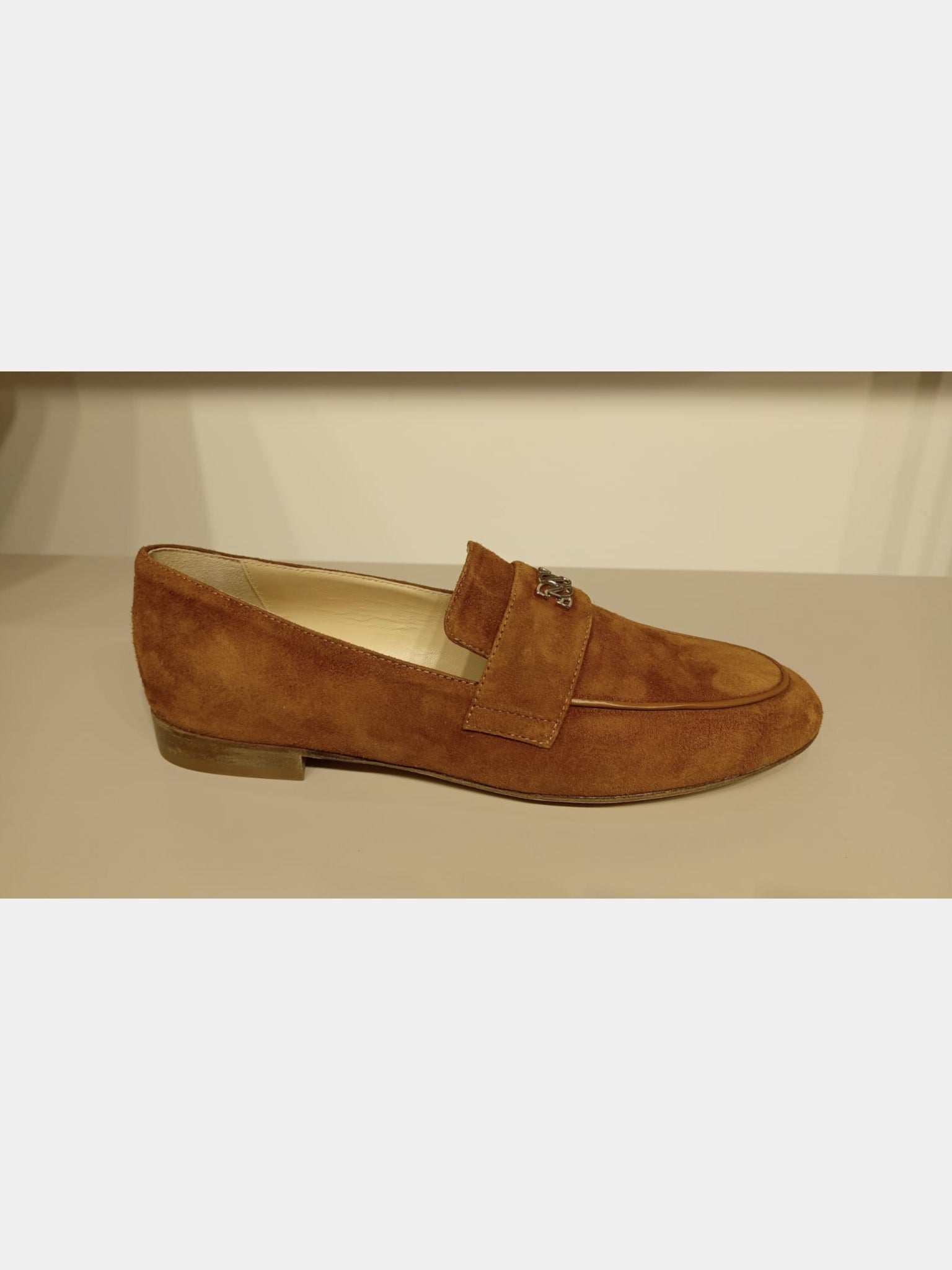 Casadei Brown Suede LoafersCasadei