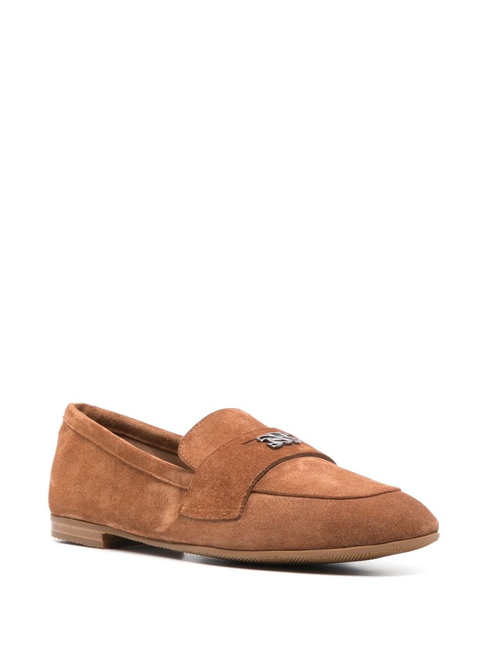Casadei Brown Suede LoafersCasadei