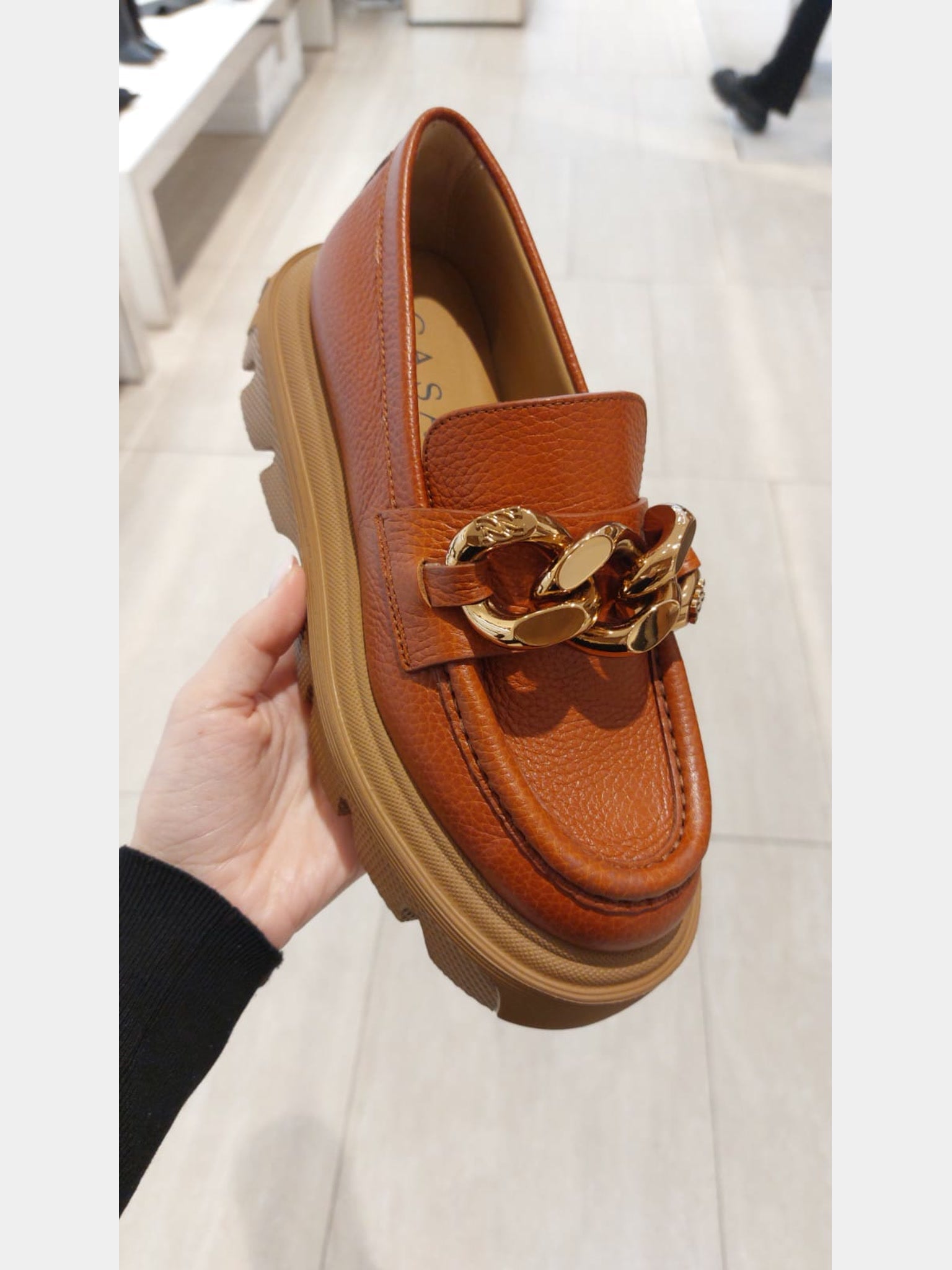 Casadei Chain LoafersCasadei