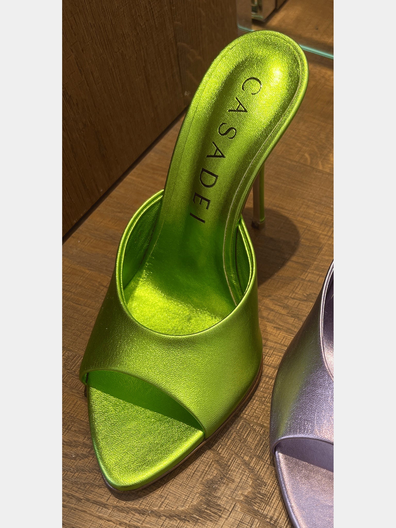 Casadei Damskie Obcasy ZieloneCasadei