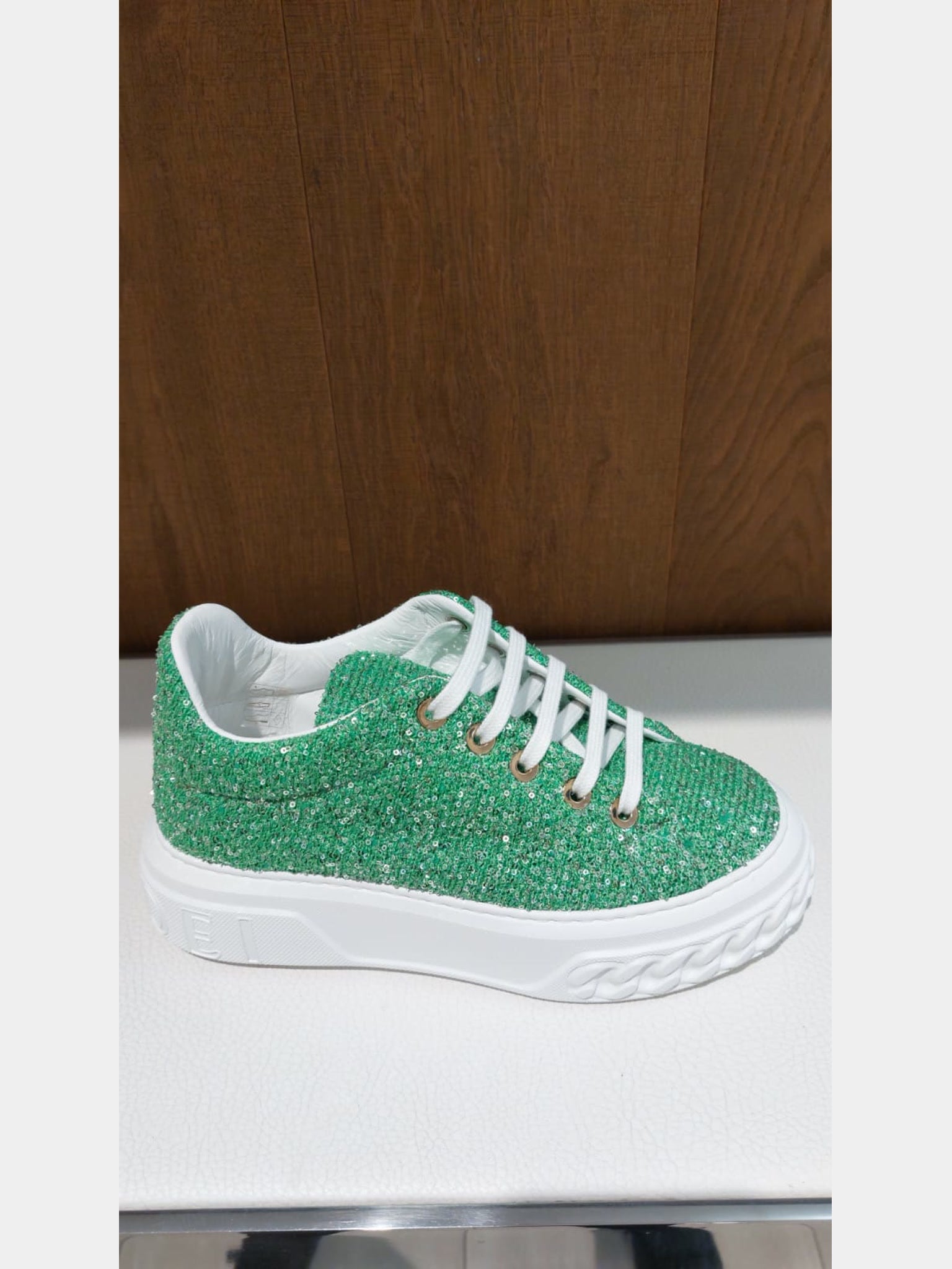 Casadei Green SneakersCasadei