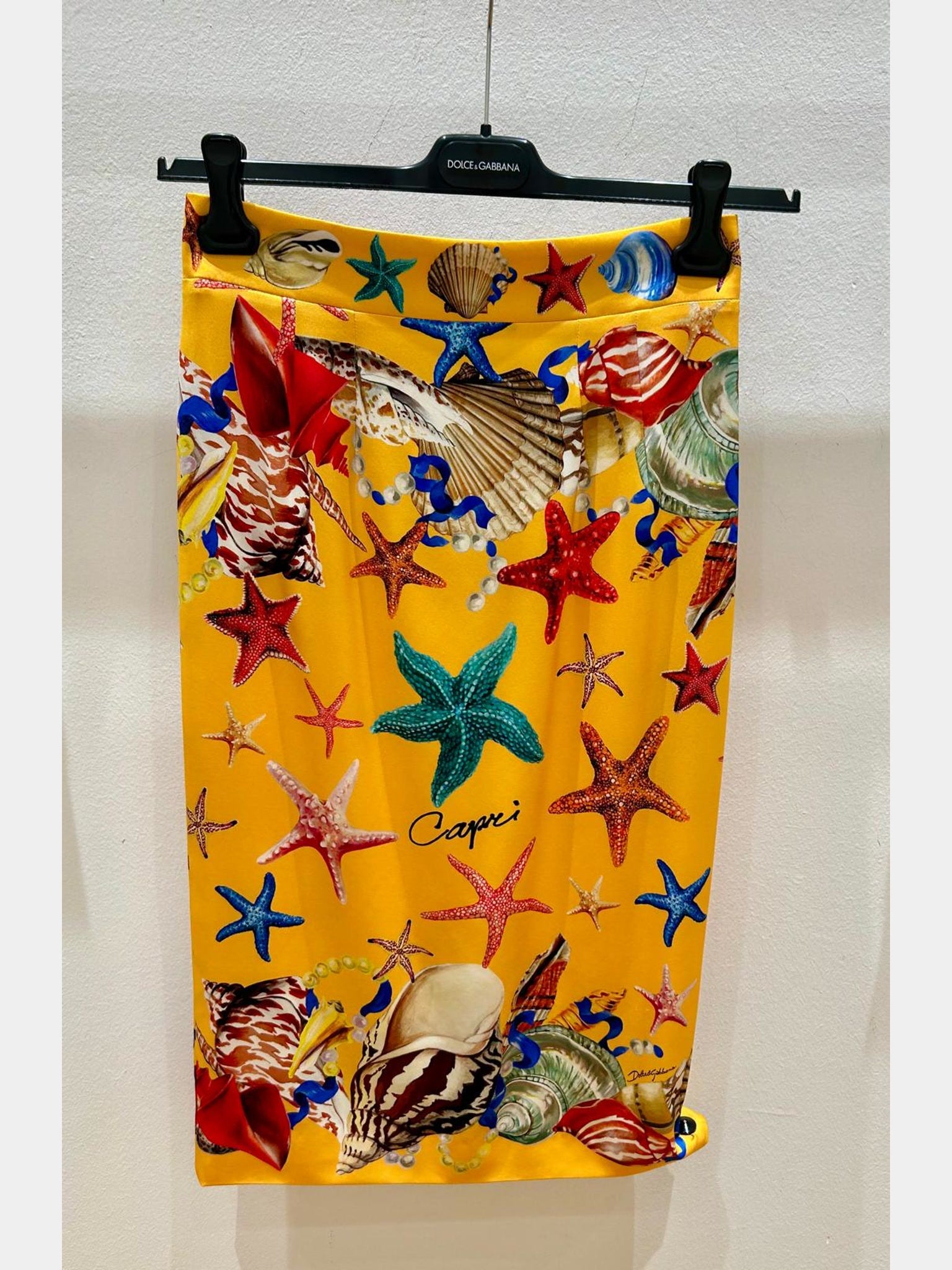 Dolce & Gabbana Damska spódnica HOSPU STELLE MARINEDolce & Gabbana
