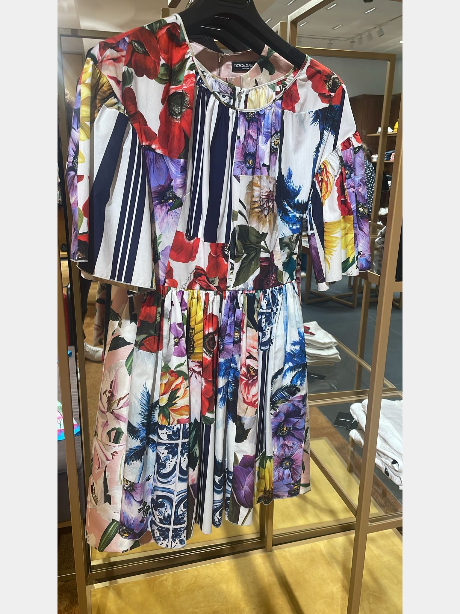 Dolce & Gabbana Dress Damskie Combined ColourDolce & Gabbana