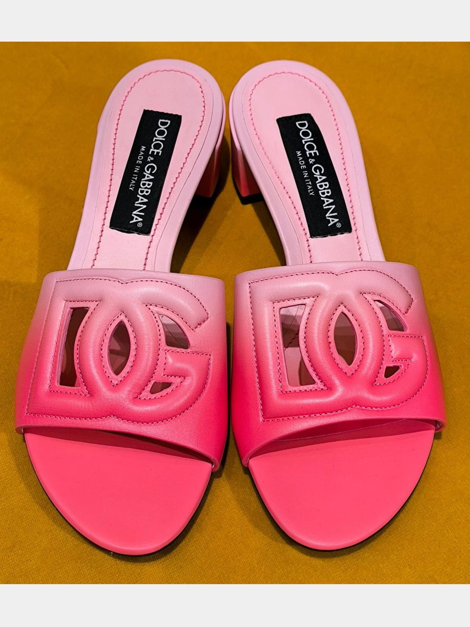 Dolce & Gabbana Heeled SlidesDolce & Gabbana