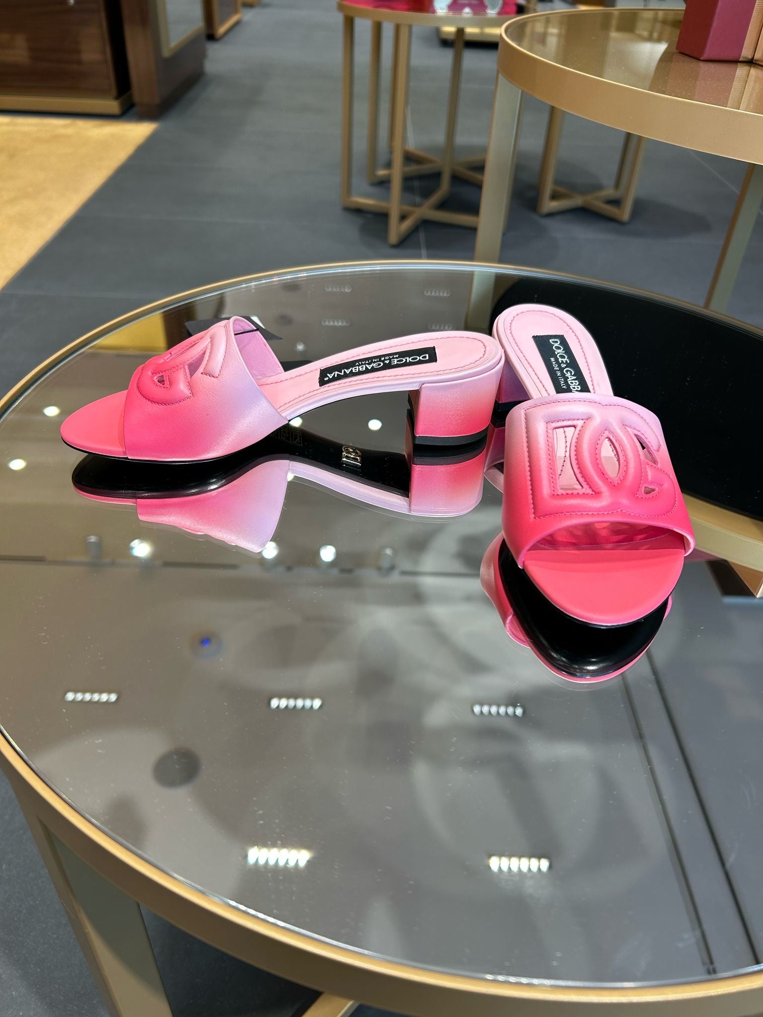 Dolce & Gabbana Heeled SlidesDolce & Gabbana