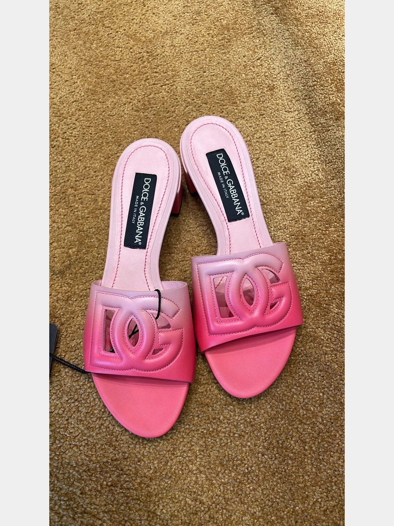 Dolce & Gabbana Heeled SlidesDolce & Gabbana