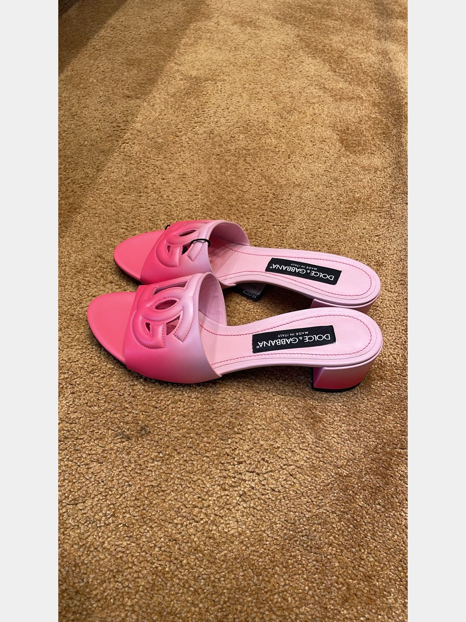 Dolce & Gabbana Heeled SlidesDolce & Gabbana