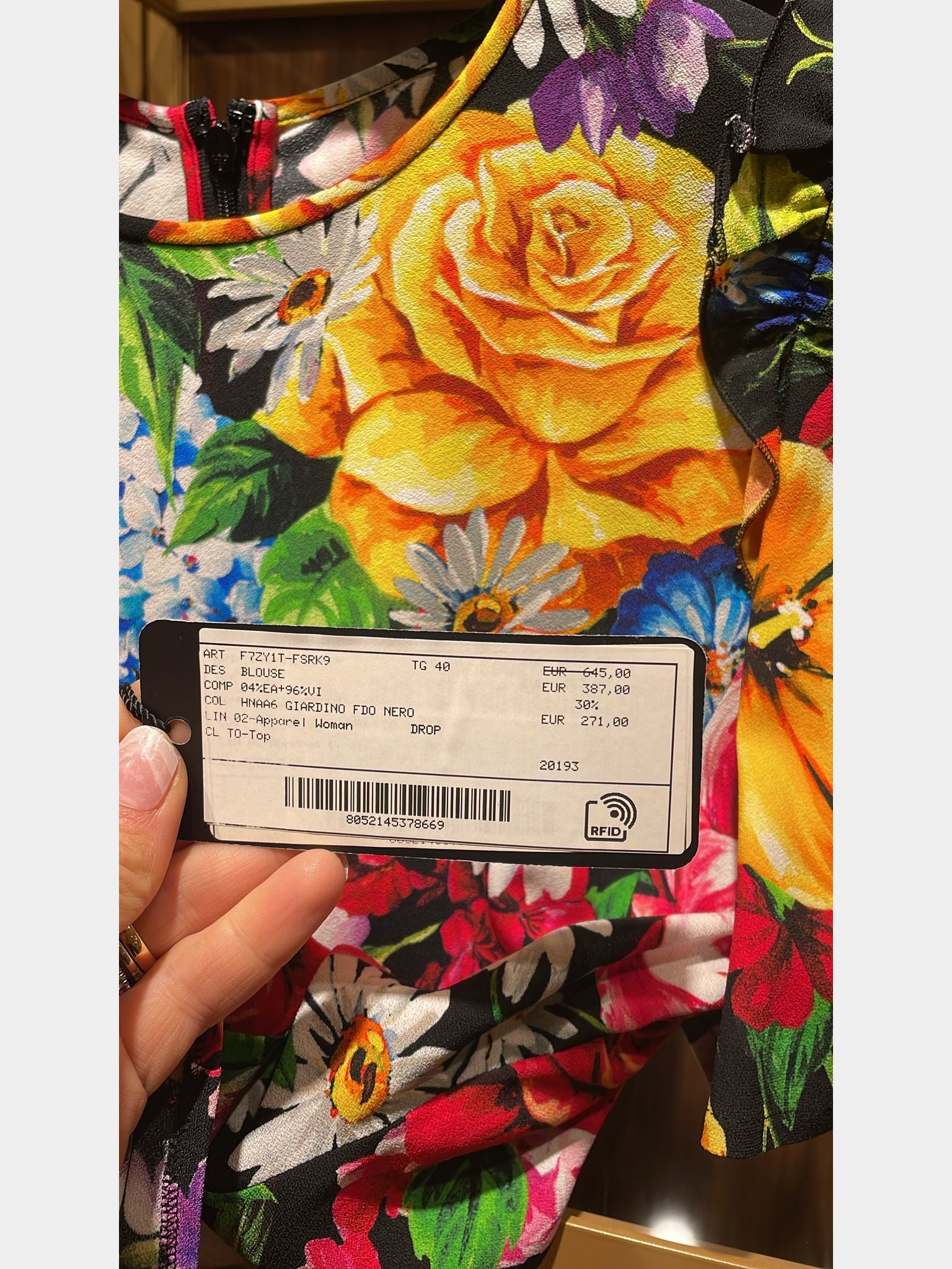 Dolce & Gabbana HNAMES GIARDINO FDO NERODolce & Gabbana