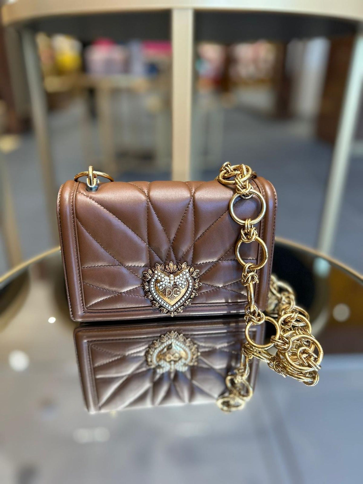 Dolce & Gabbana Minibags Damskie ChestnutDolce & Gabbana