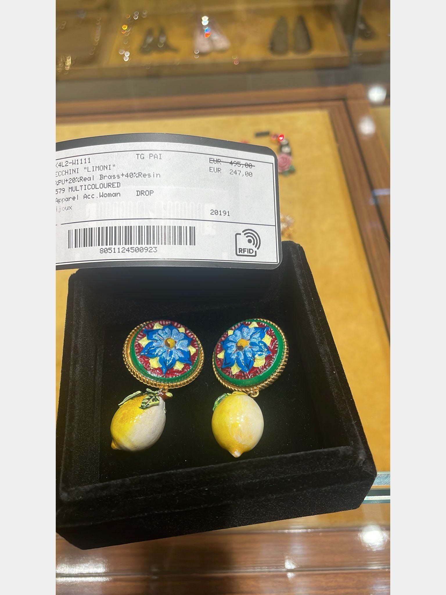 Dolce & Gabbana Orecchini LimoniDolce & Gabbana