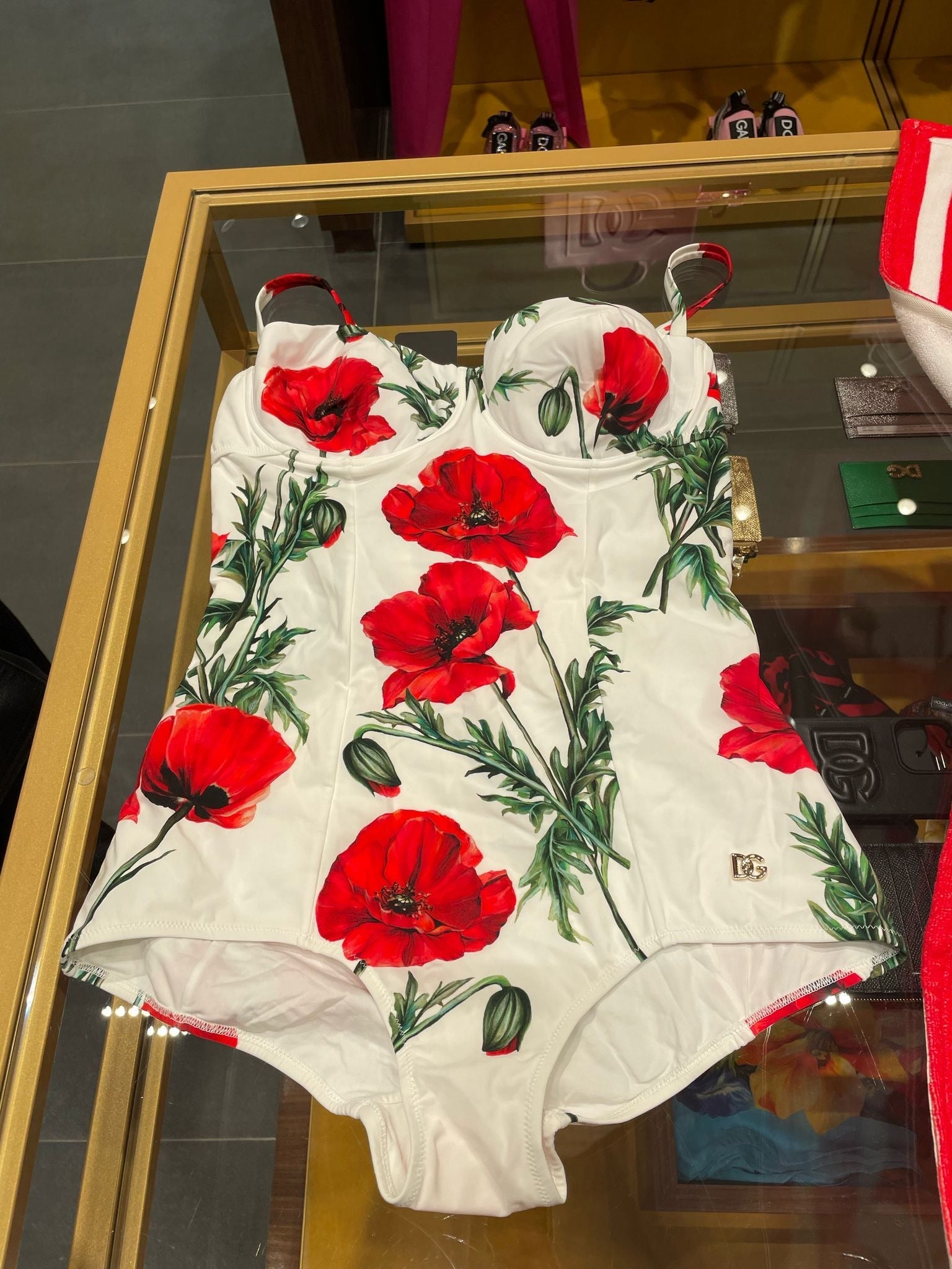 Dolce & Gabbana Pad Balc One PieceDolce & Gabbana