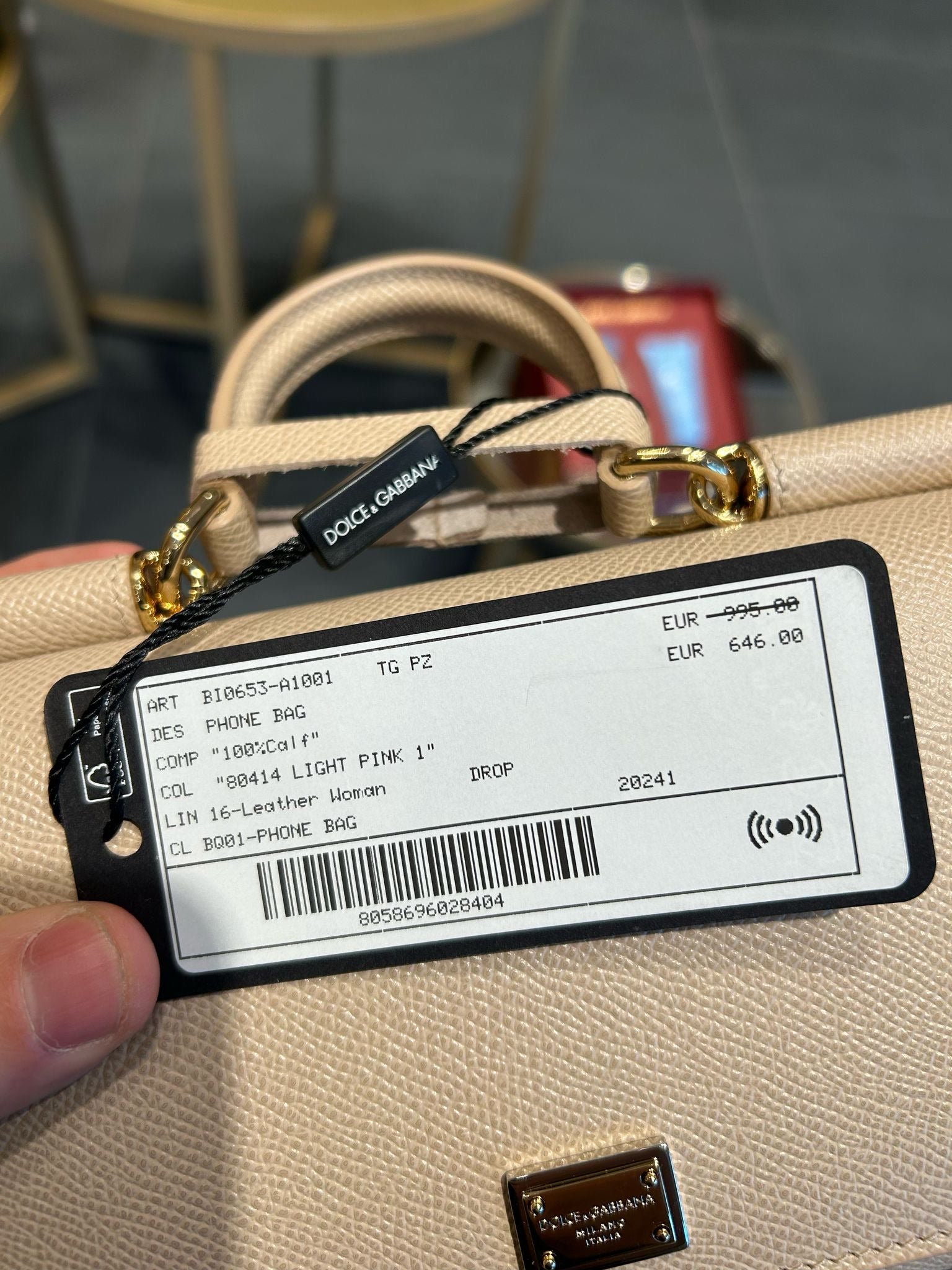 Dolce & Gabbana Phone Bag BeigeDolce & Gabbana