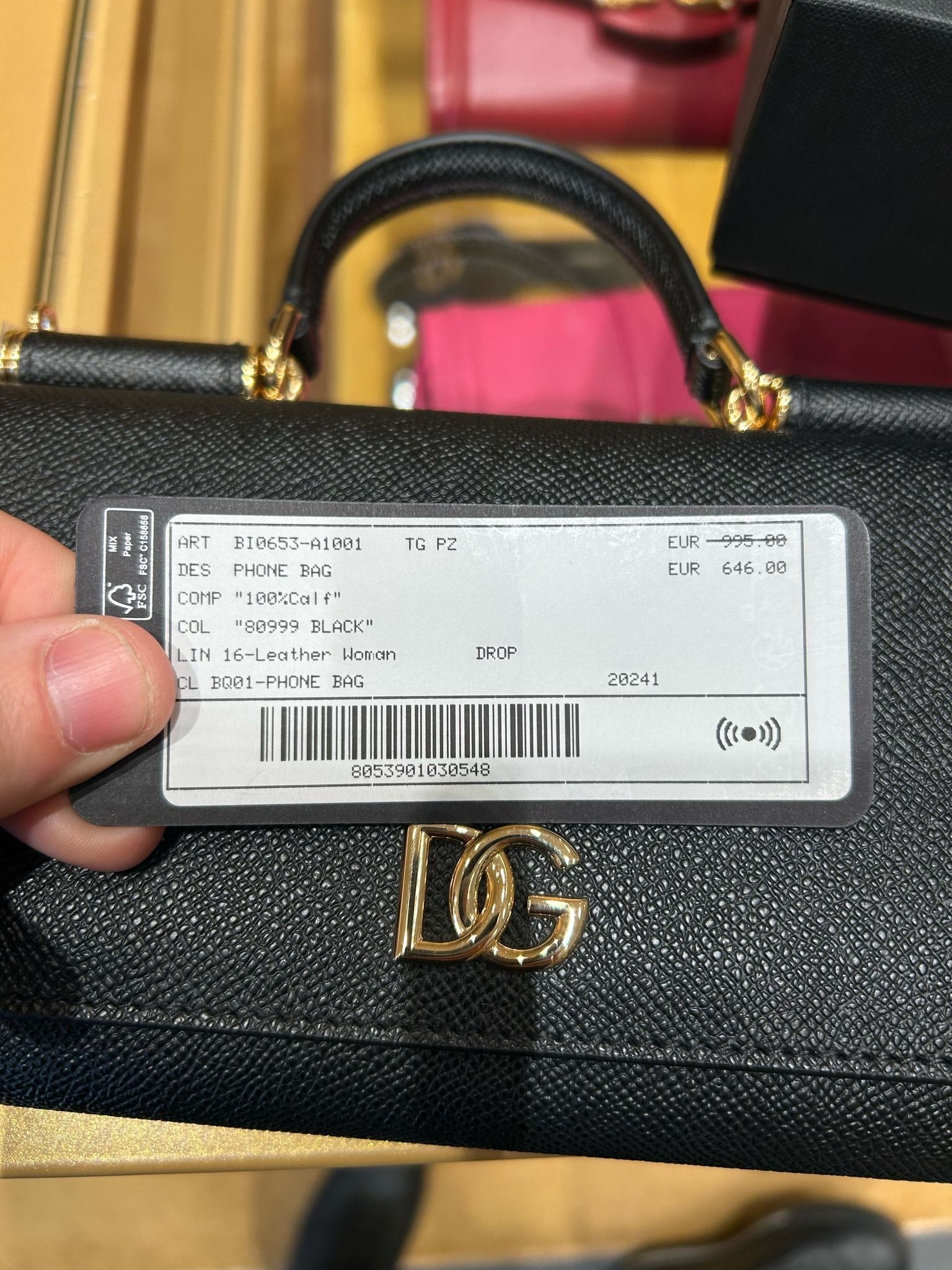 Dolce & Gabbana Phone Bag blackDolce & Gabbana