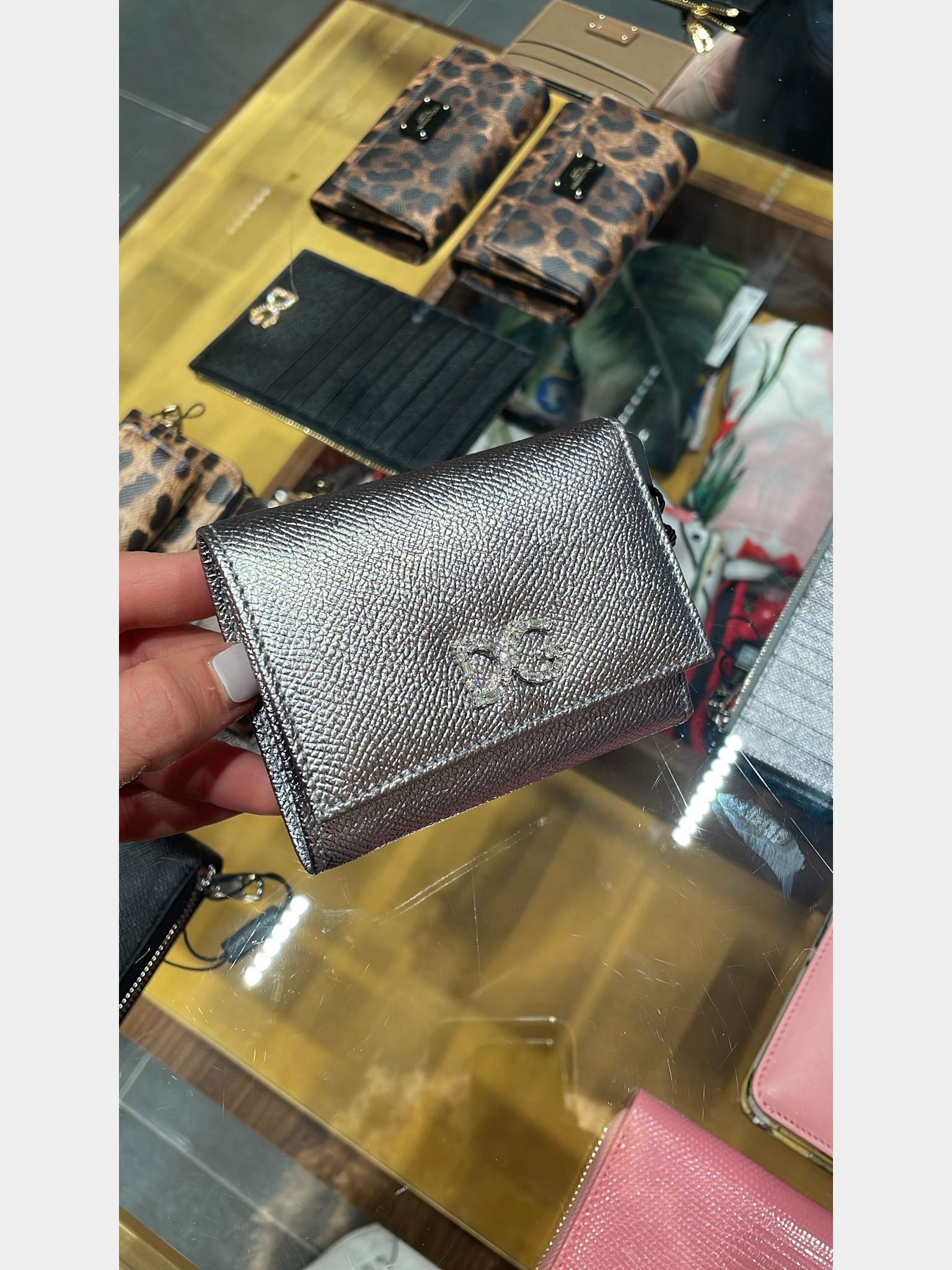 Dolce & Gabbana Portafoglio Dauphine LaminatoDolce & Gabbana
