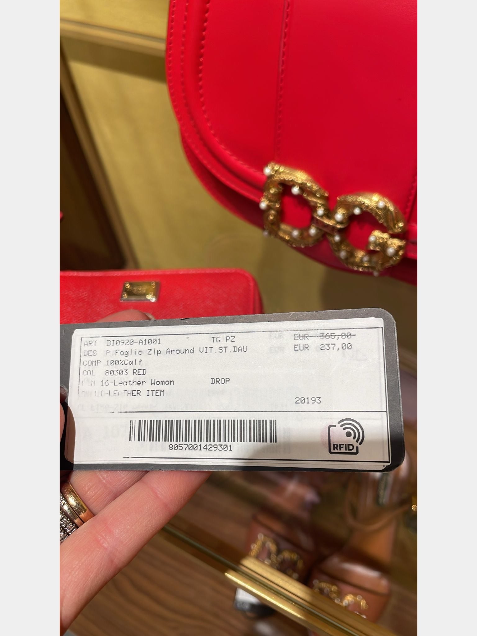 Dolce & Gabbana Portafoglio Zip AroundDolce & Gabbana