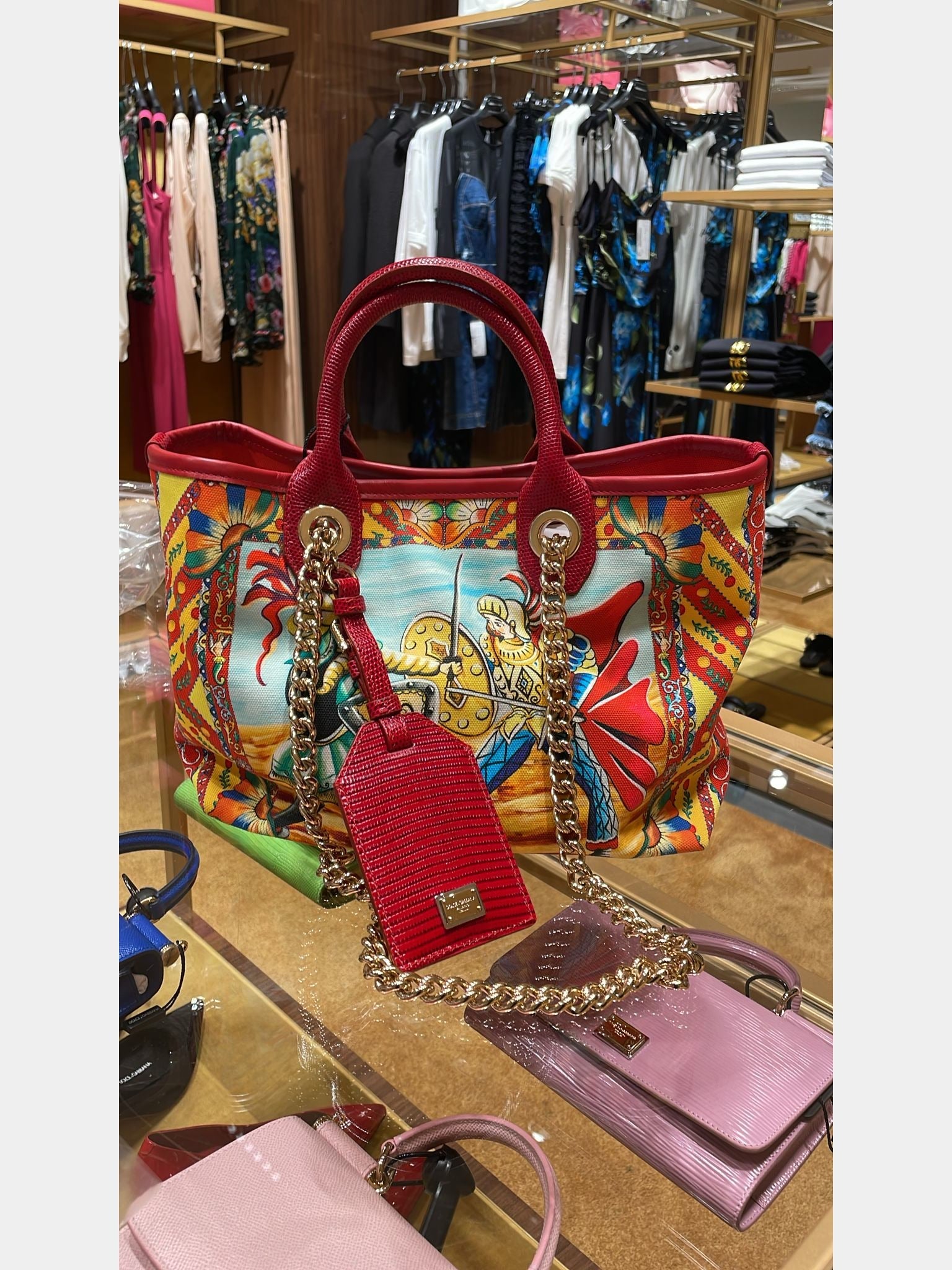 Dolce & Gabbana Shopping Canvas Stviti GangepDolce & Gabbana