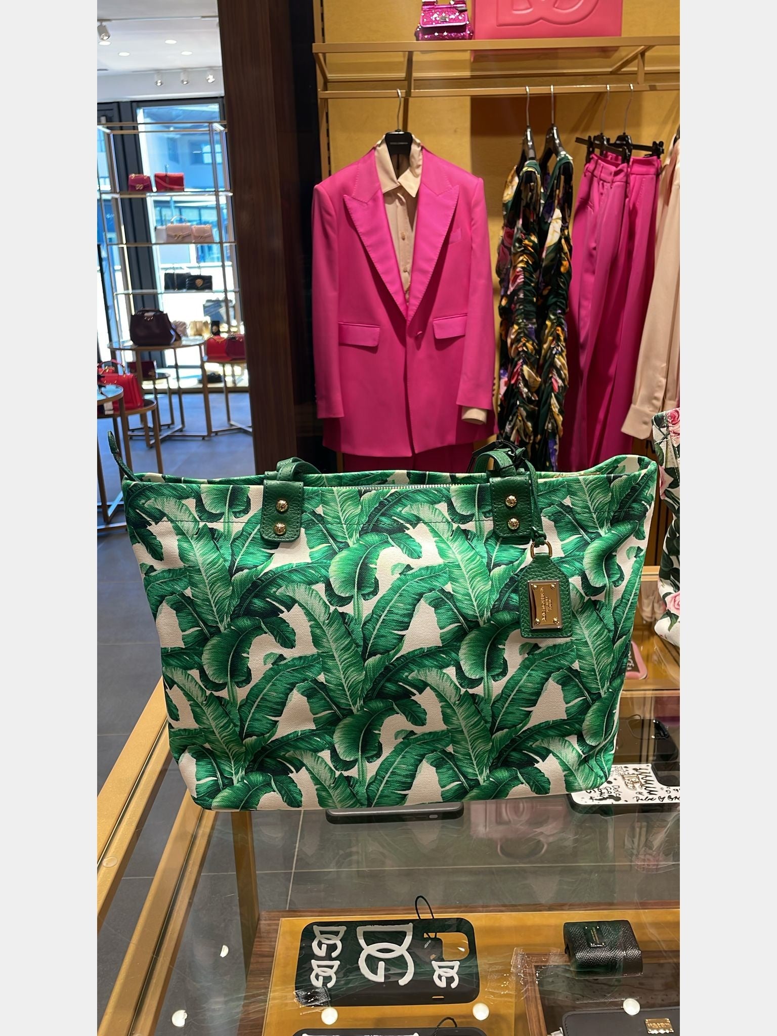 Dolce & Gabbana Shopping Canvas+Vit. BottalatoDolce & Gabbana